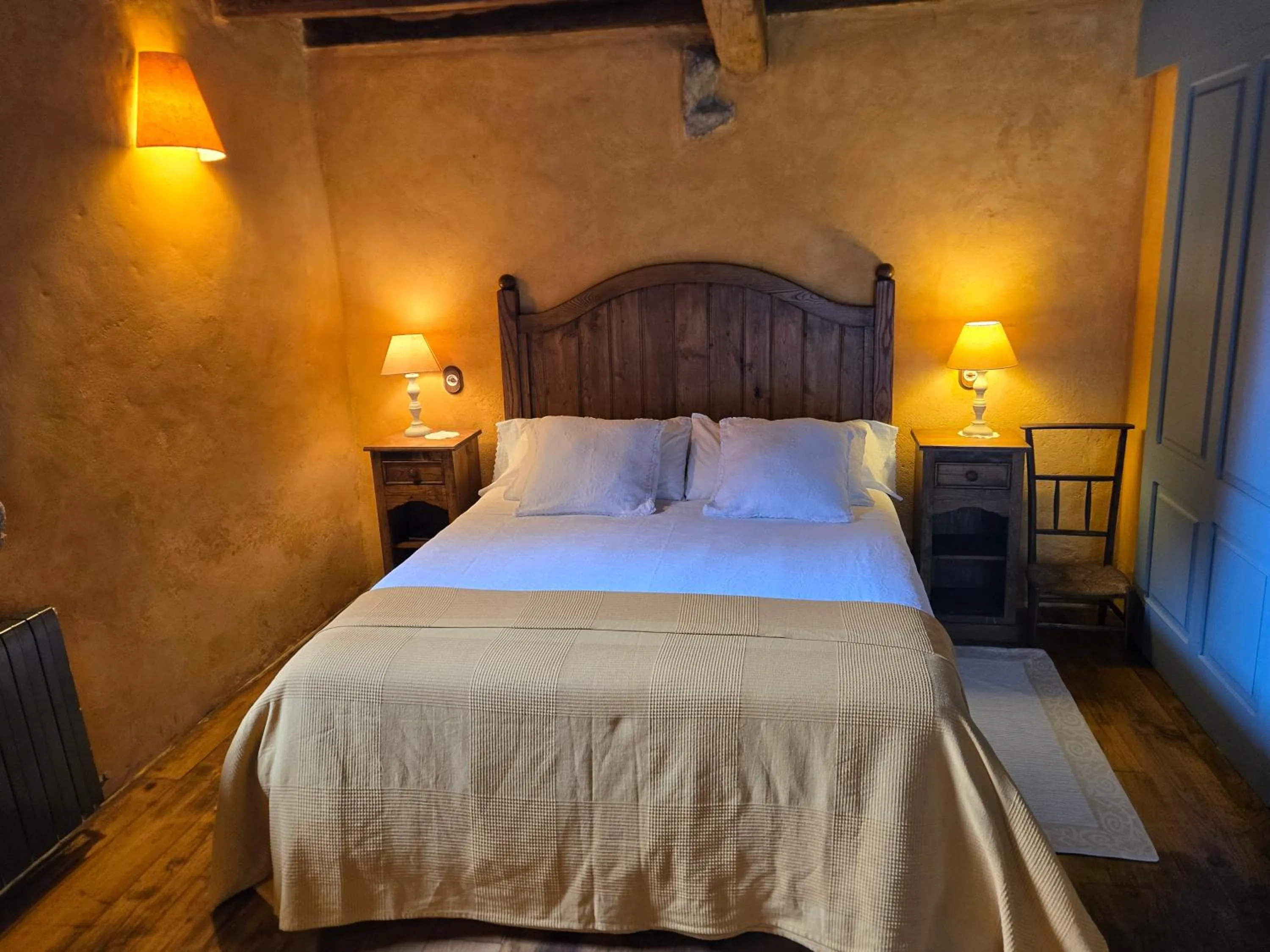 Bed in Casa do Castelo de Andrade