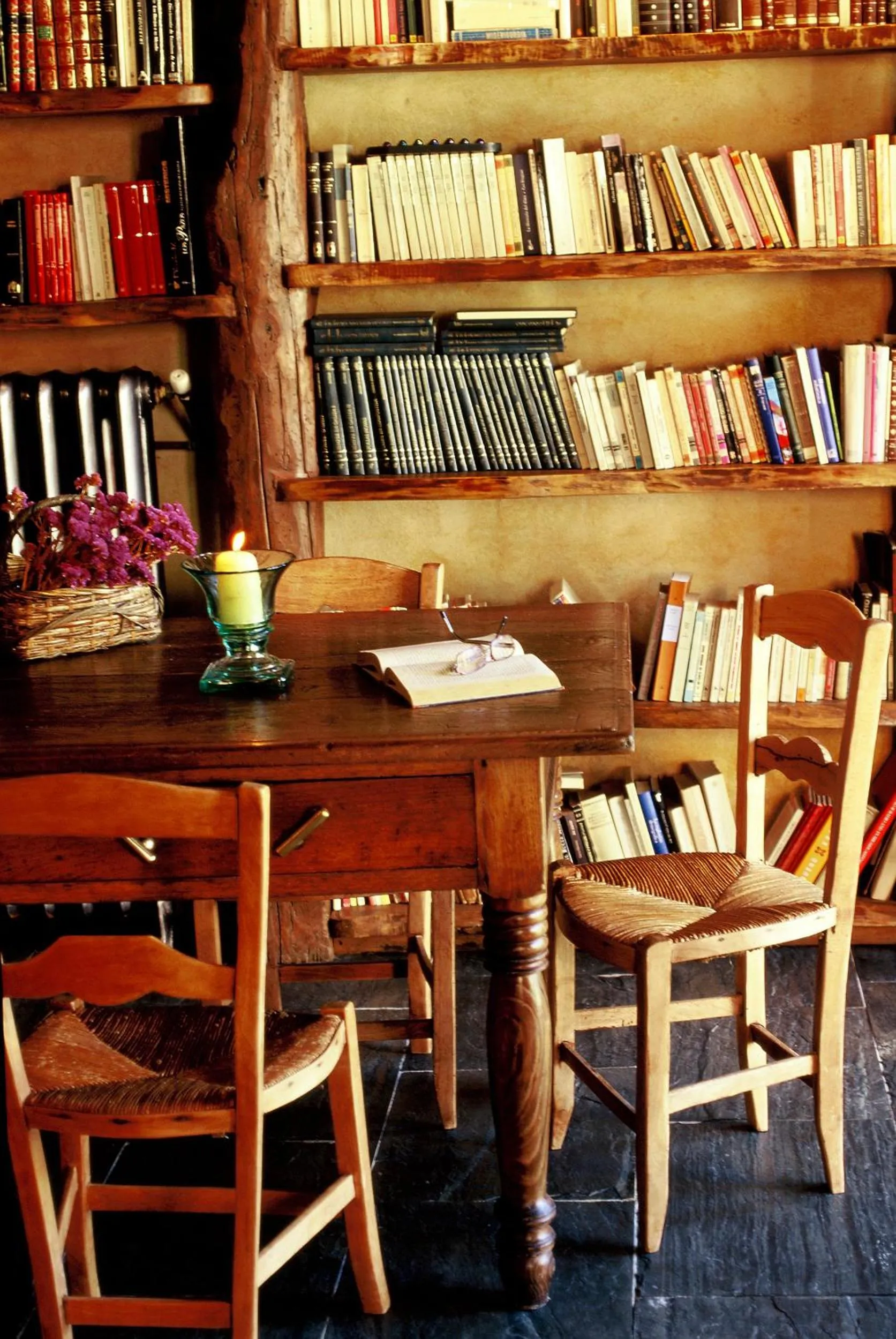 Library in Casa do Castelo de Andrade