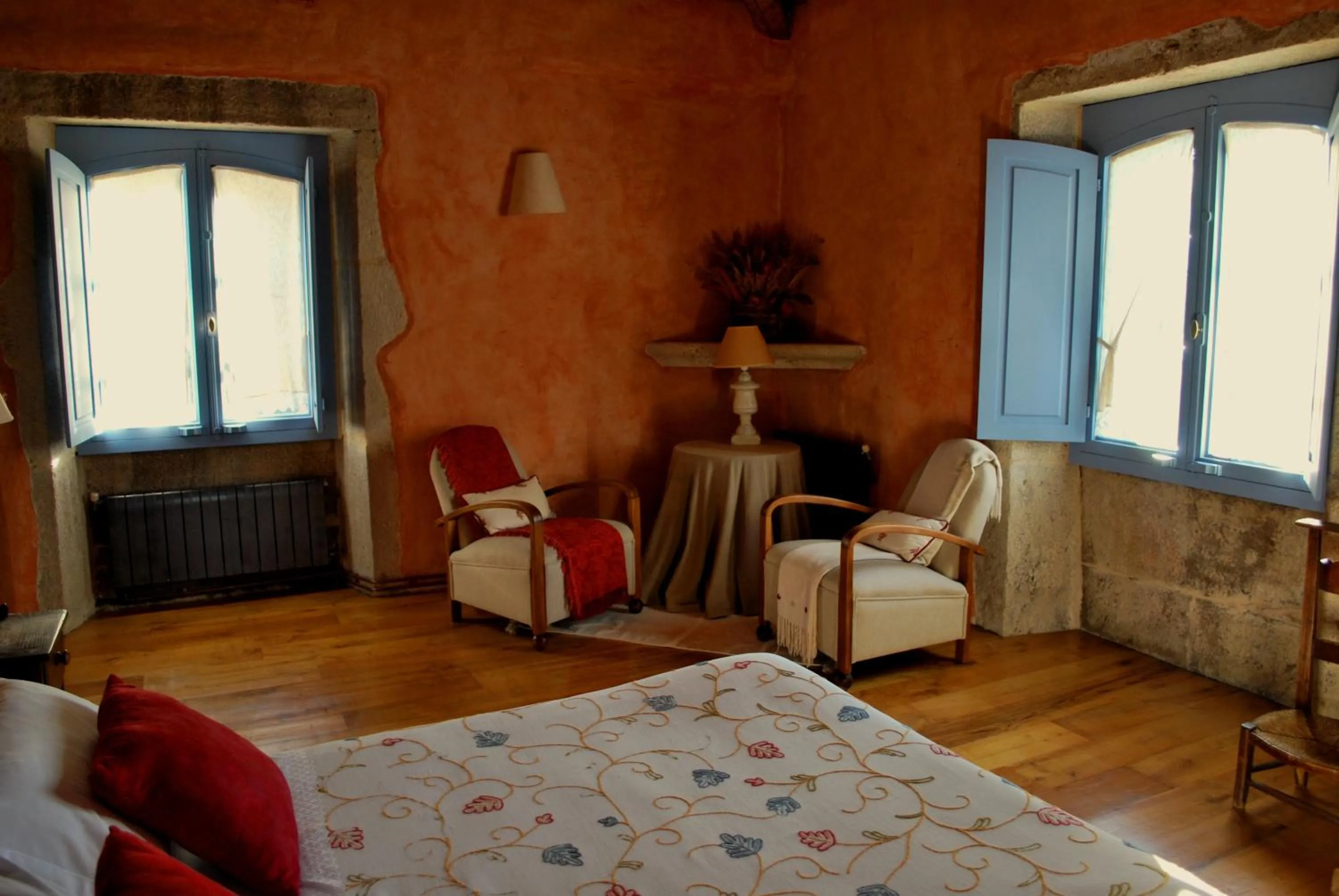 Bed in Casa do Castelo de Andrade