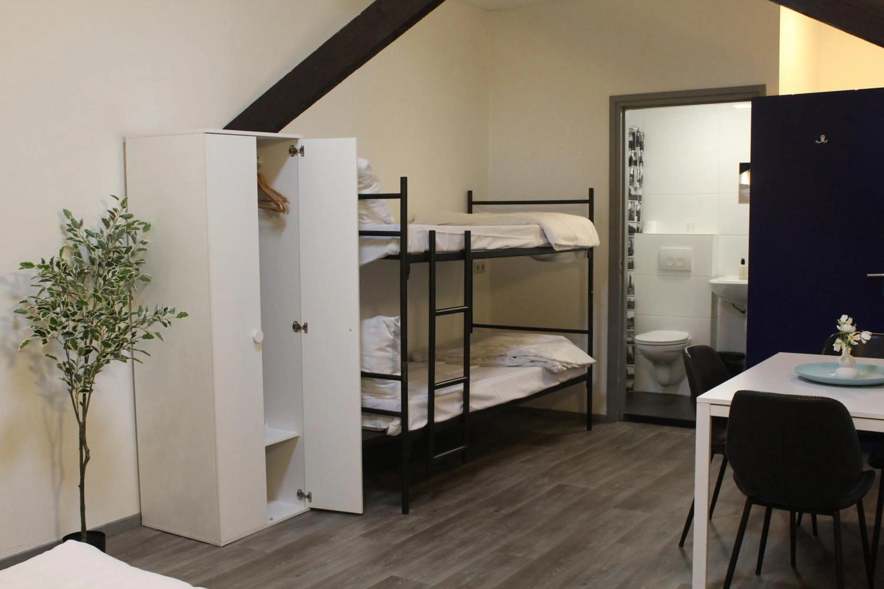 Shower, Bed in Kings Inn City Hostel