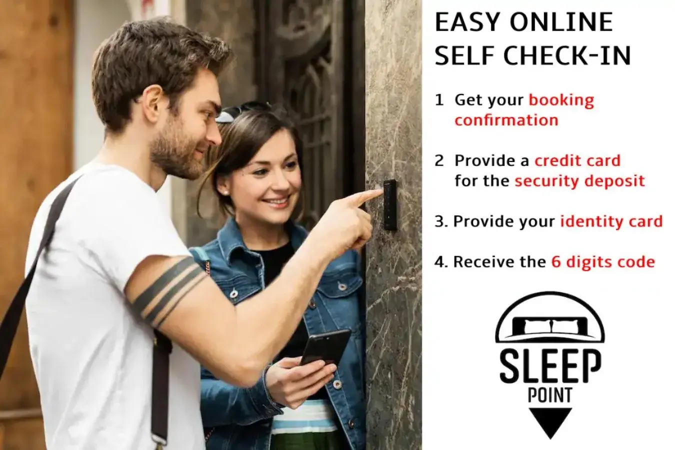 Double Room - single occupancy in Sleep Point - Self Check in Hotel Double Room - single occupancy in Sleep Point - Self Check in Hotel