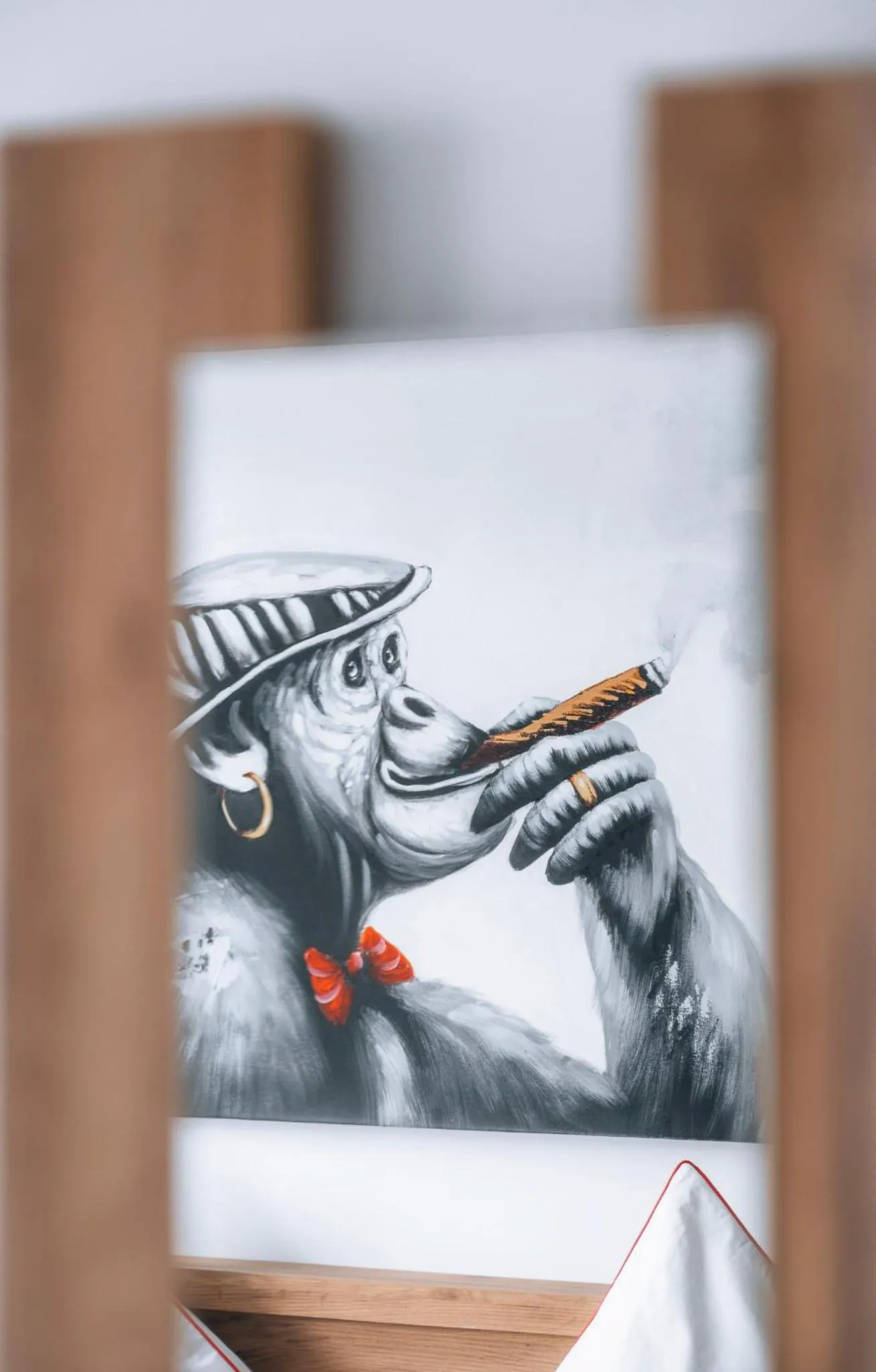 Decorative detail in Sleep Point - Self Check in Hotel