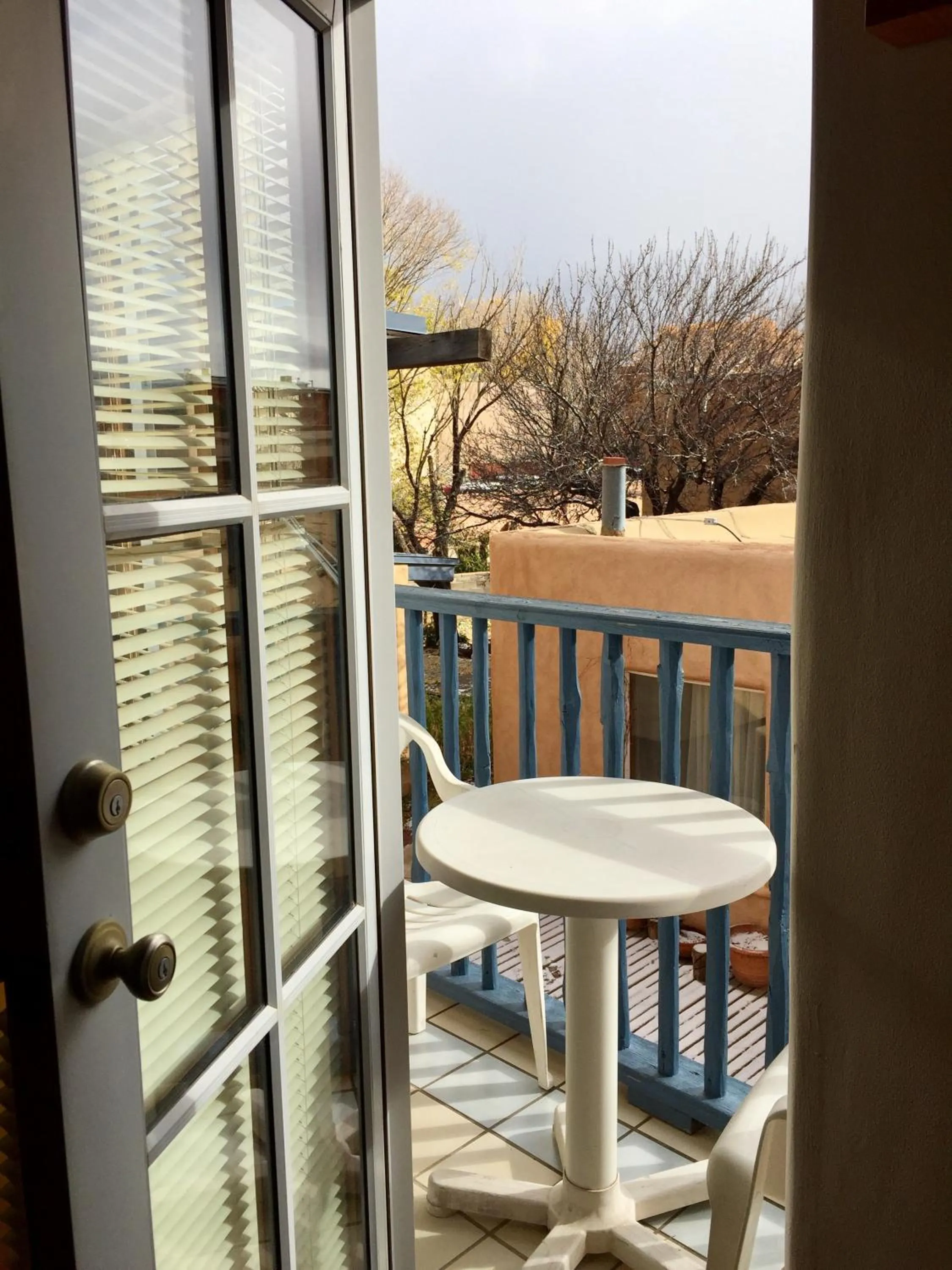 Patio in Guadalupe Inn