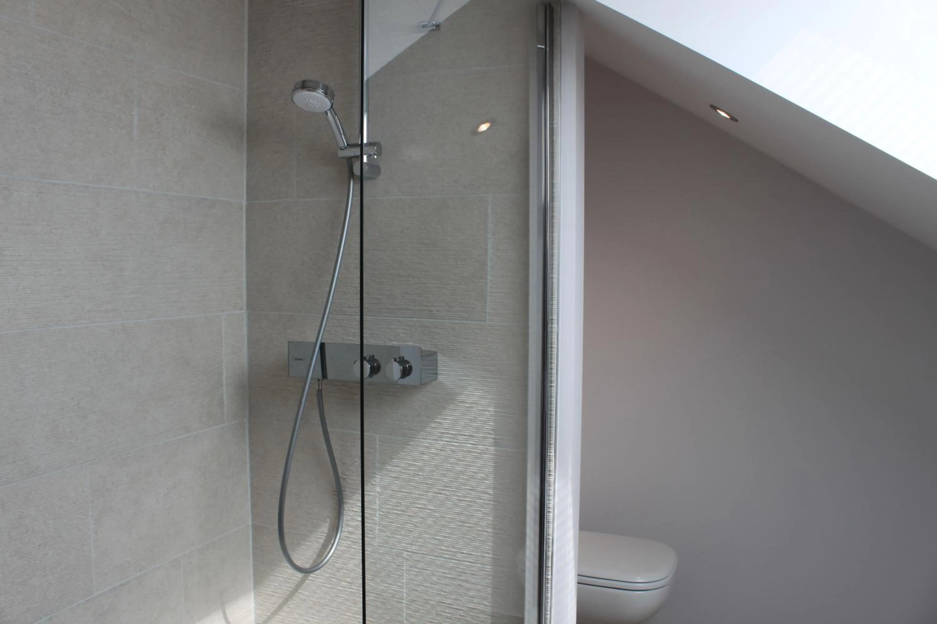 Shower in B&B Atuatuca