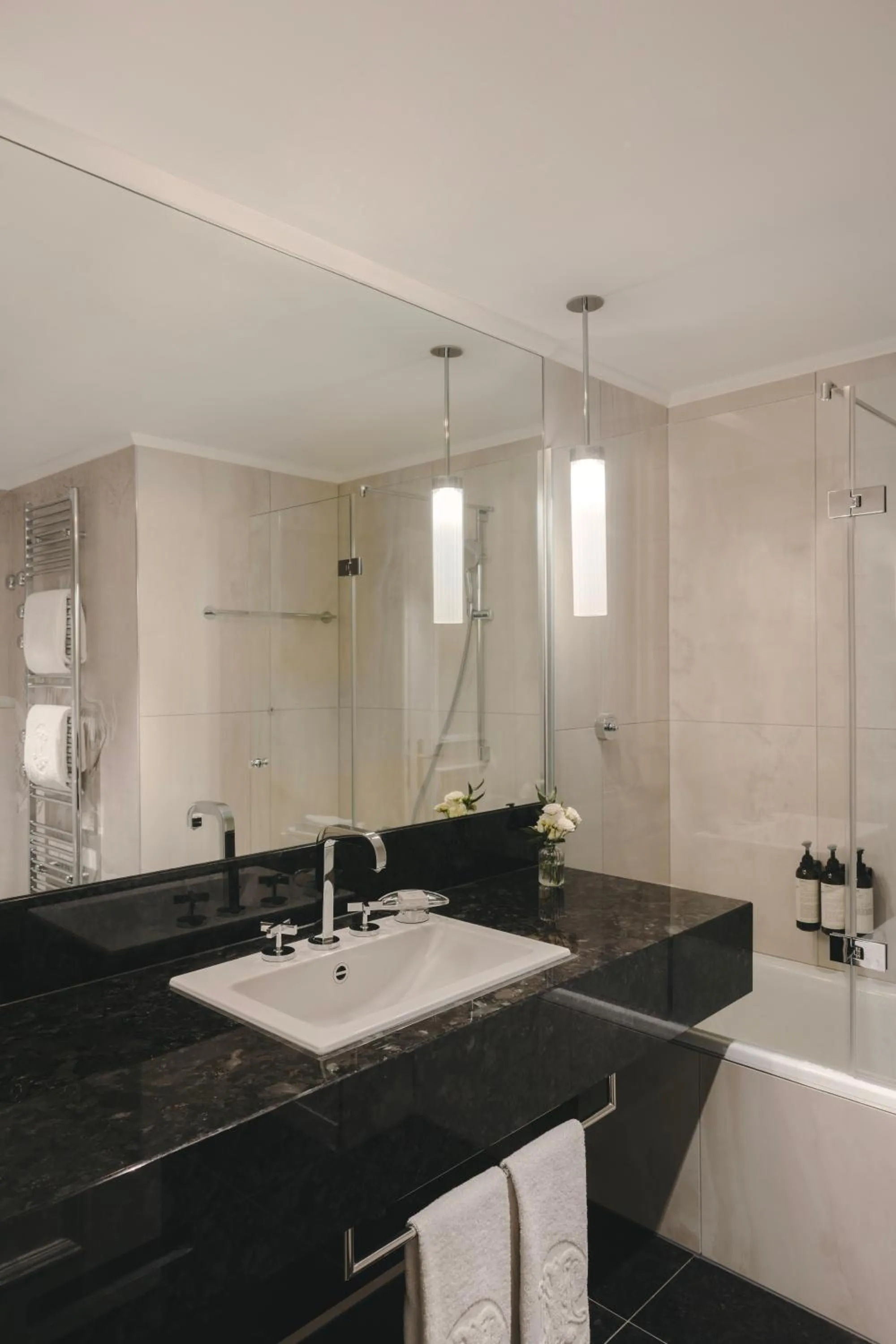 Bathroom in Fairmont Le Montreux Palace