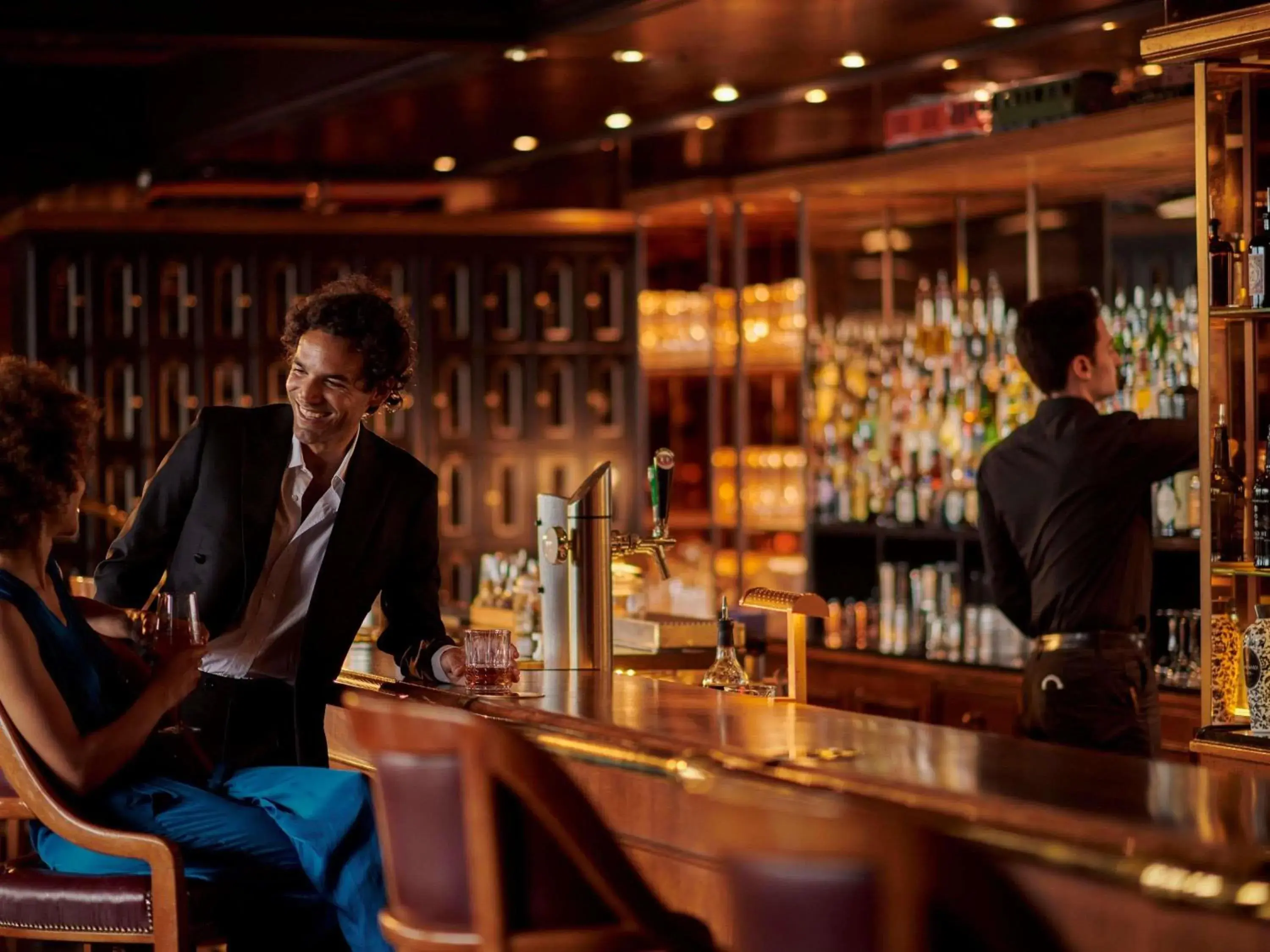 Lounge or bar in Fairmont Le Montreux Palace Lounge or bar in Fairmont Le Montreux Palace