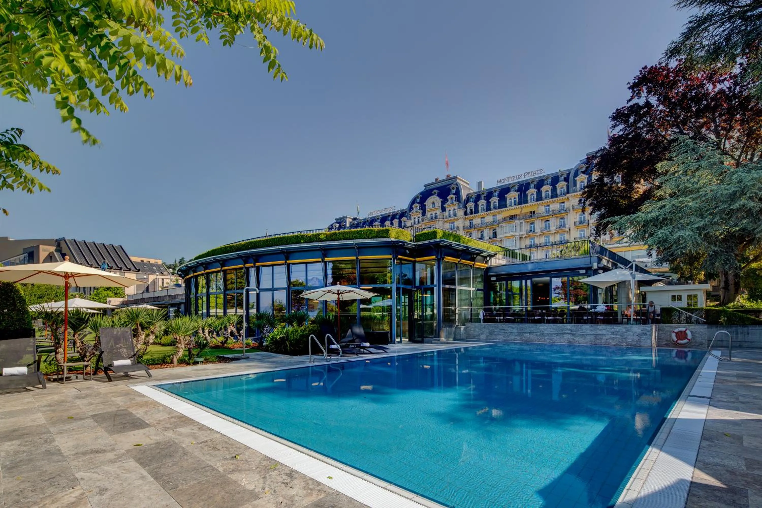 Spa and wellness centre/facilities in Fairmont Le Montreux Palace