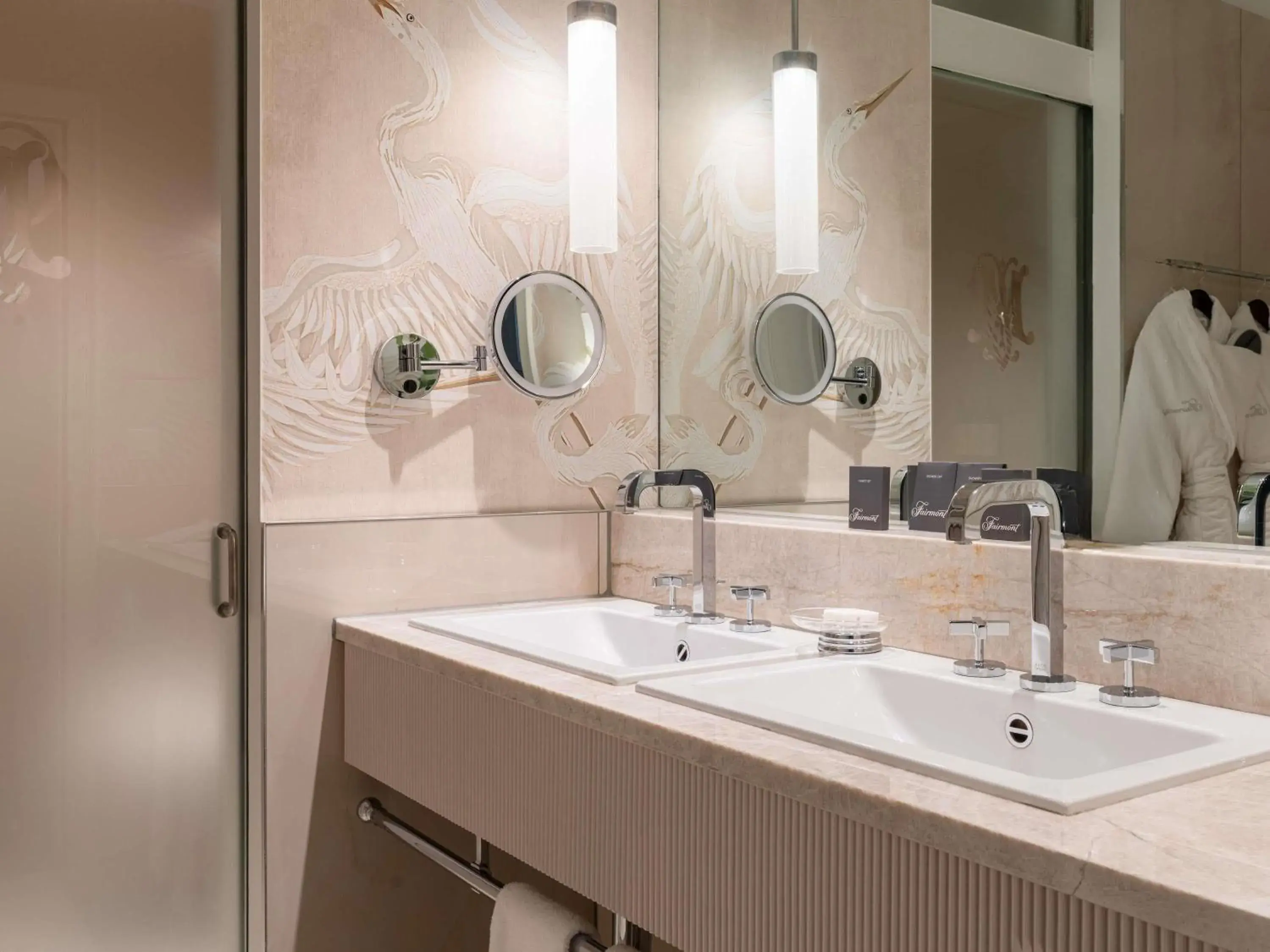 Bedroom in Fairmont Le Montreux Palace Bedroom in Fairmont Le Montreux Palace