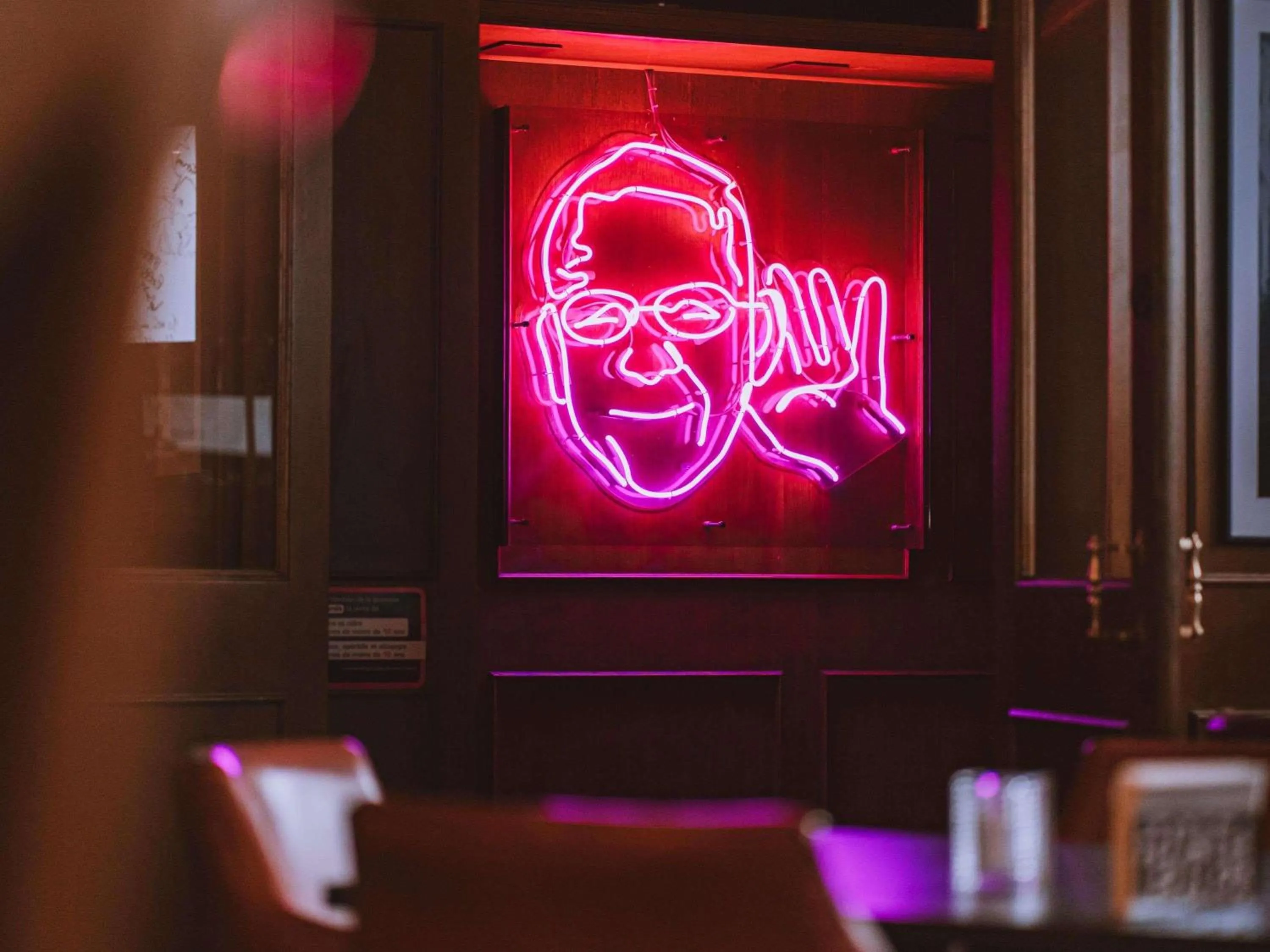 Lounge or bar in Fairmont Le Montreux Palace