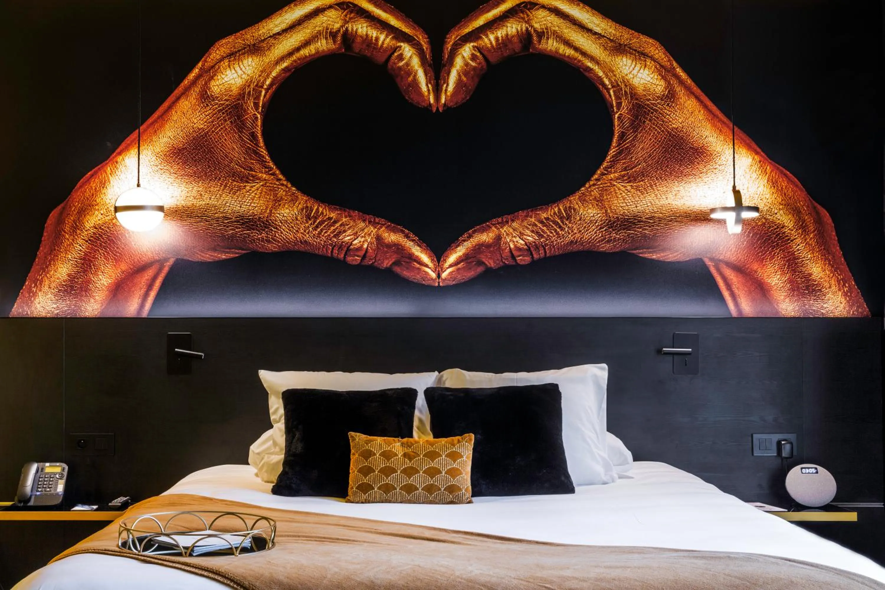 Bed in Hotel Leprince, Best Western Premier Collection