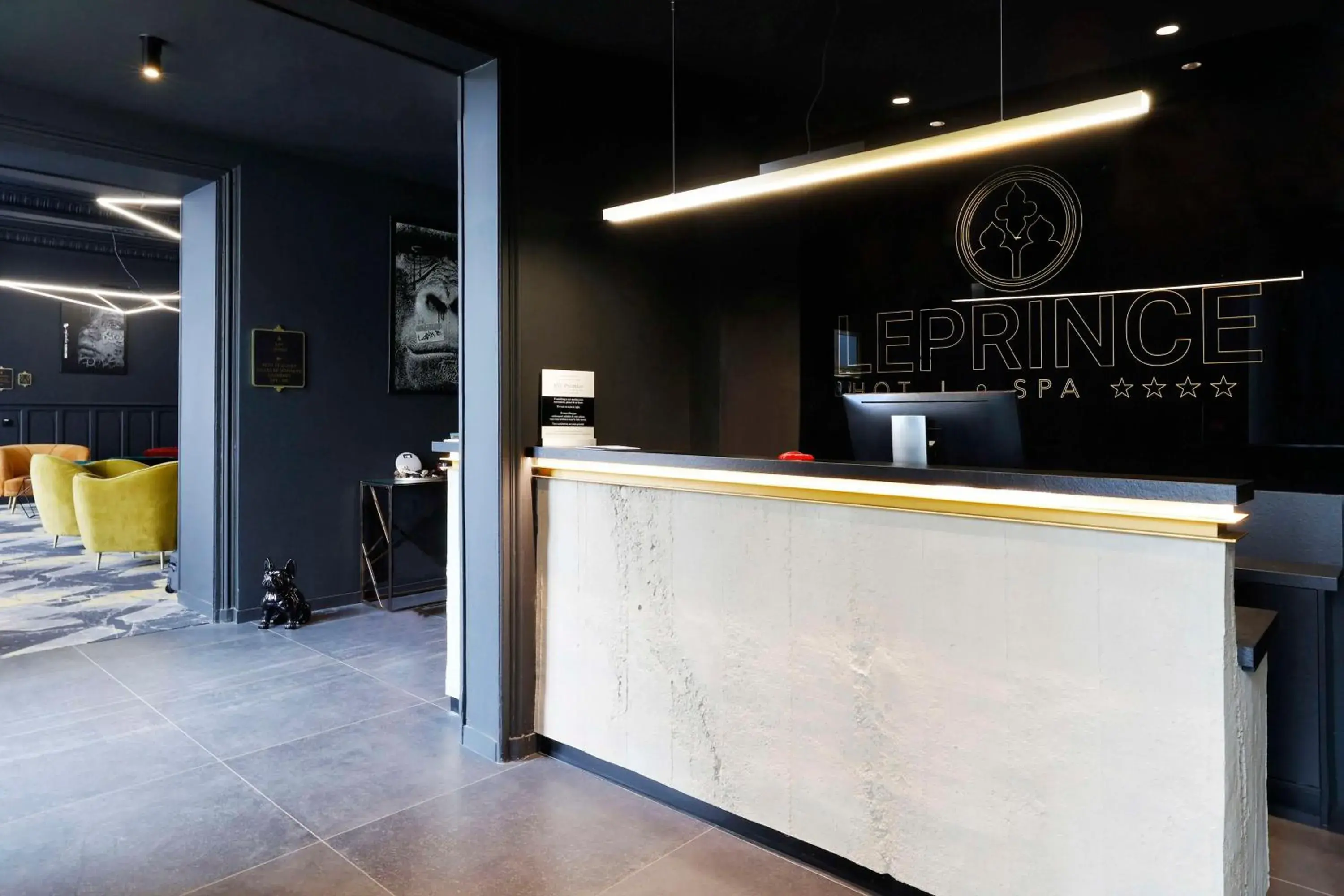 Lobby or reception in Hotel Leprince, Best Western Premier Collection Lobby or reception in Hotel Leprince, Best Western Premier Collection