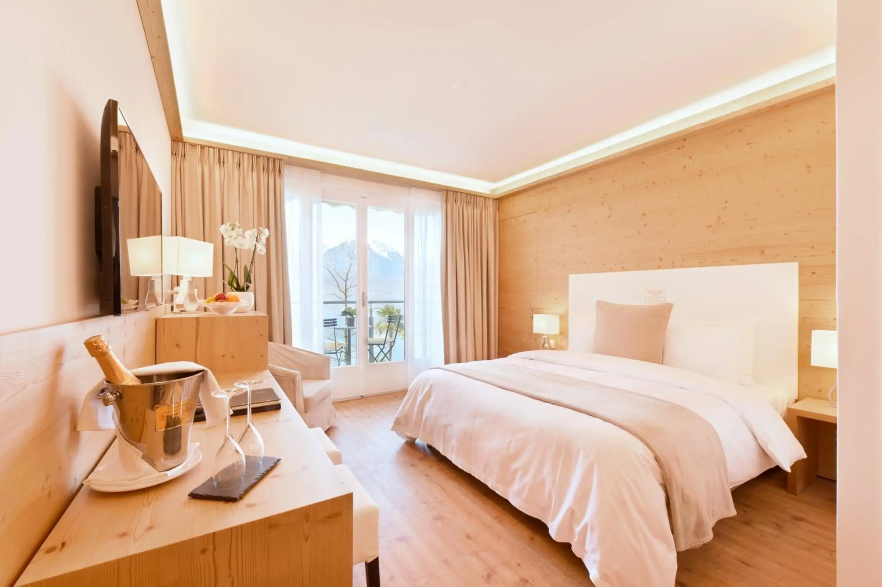 Bedroom, Bed in Golf Hotel René Capt Bedroom, Bed in Golf Hotel René Capt