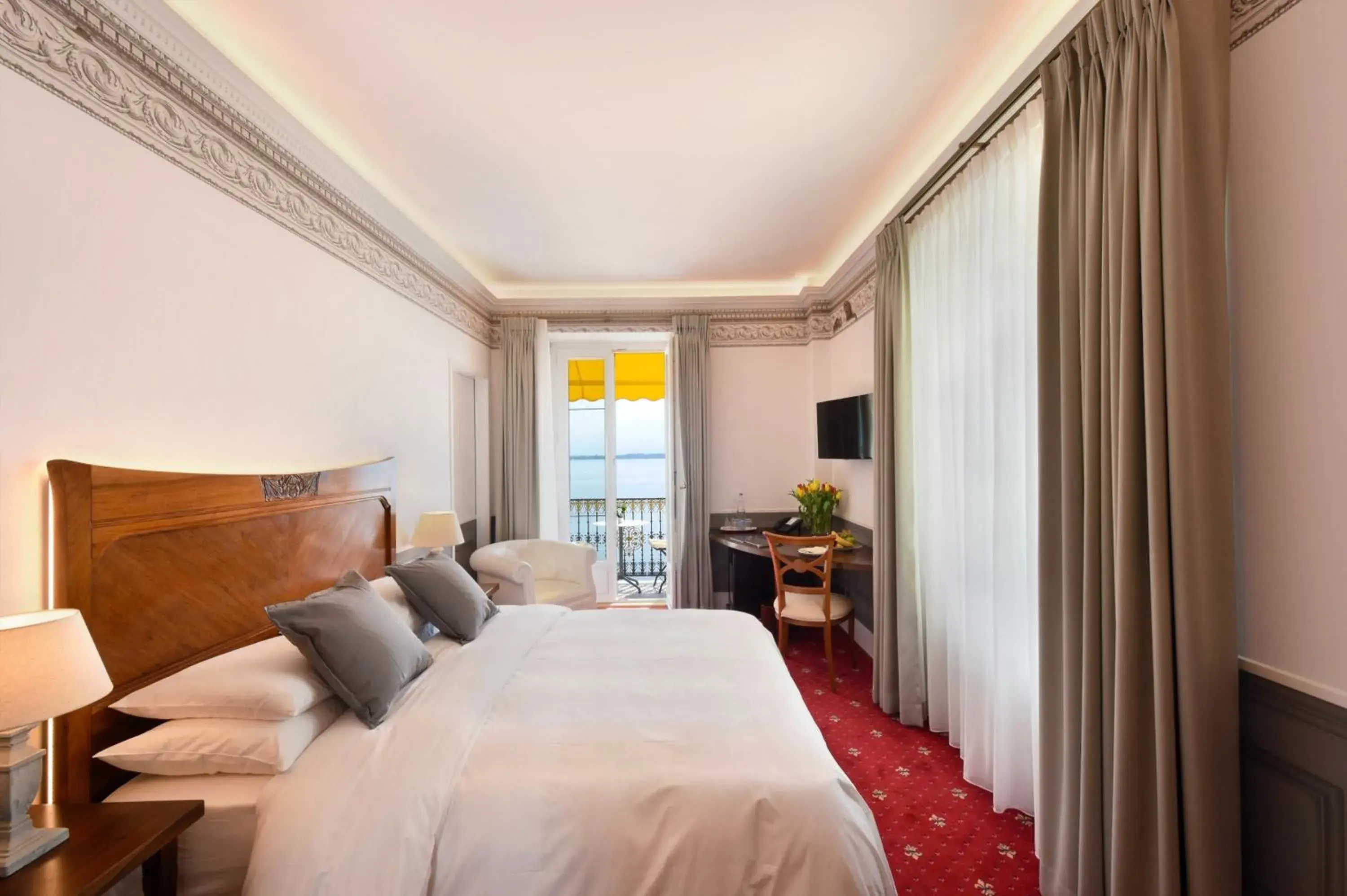 Bedroom, Bed in Golf Hotel René Capt Bedroom, Bed in Golf Hotel René Capt