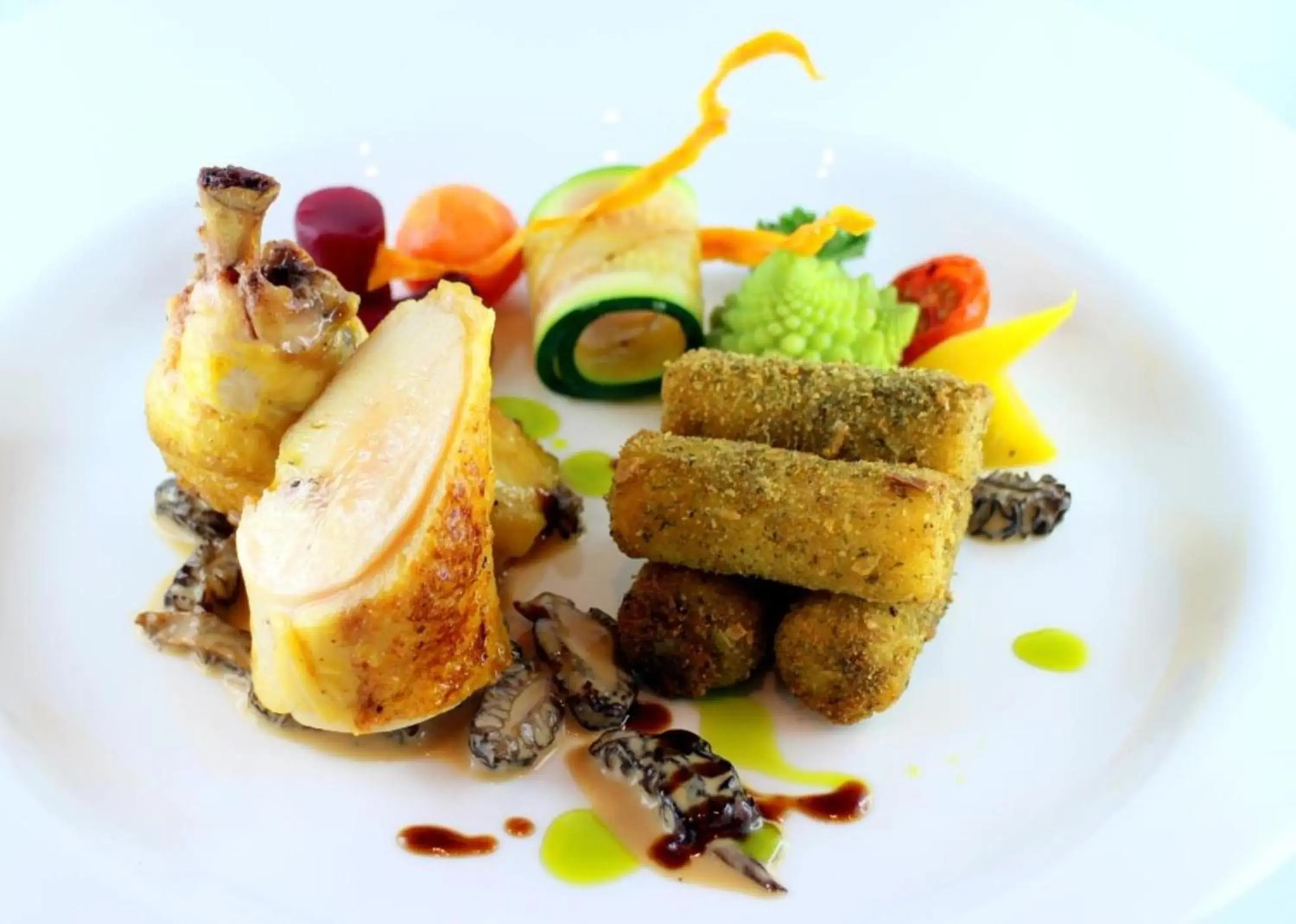 Food in Golf Hotel René Capt Food in Golf Hotel René Capt