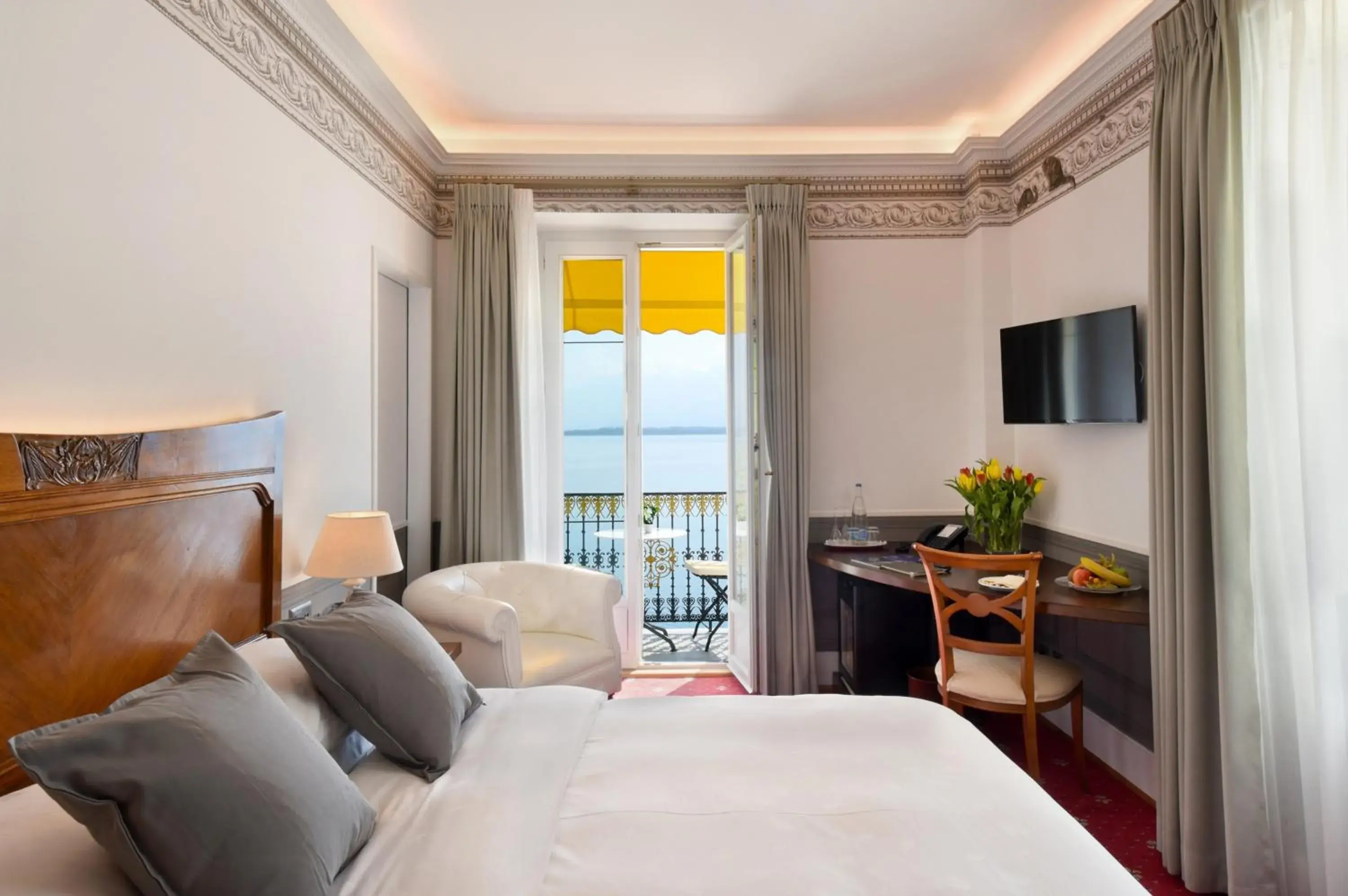 Bedroom, Bed in Golf Hotel René Capt Bedroom, Bed in Golf Hotel René Capt