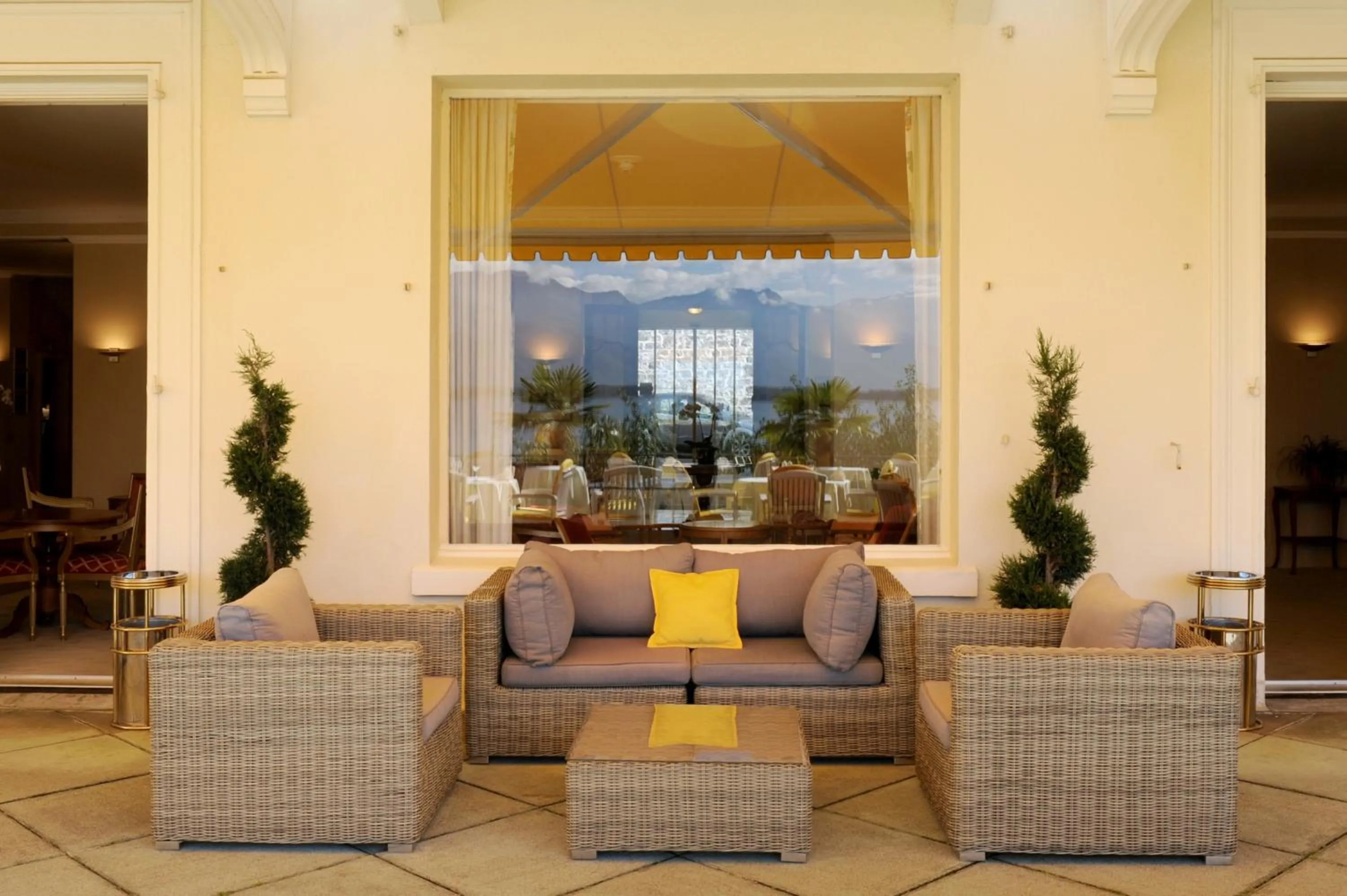 Living room in Golf Hotel René Capt