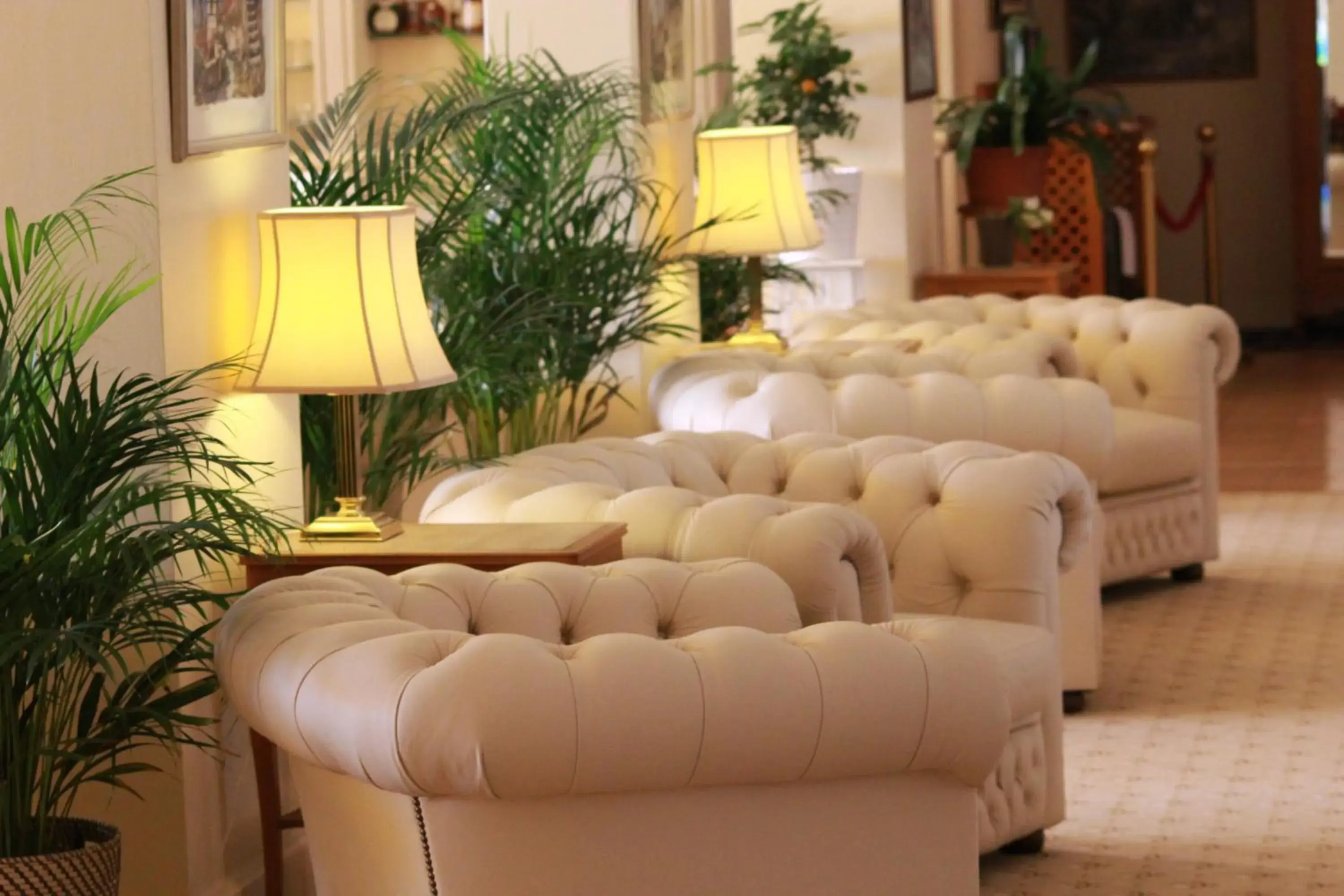 Living room in Golf Hotel René Capt Living room in Golf Hotel René Capt