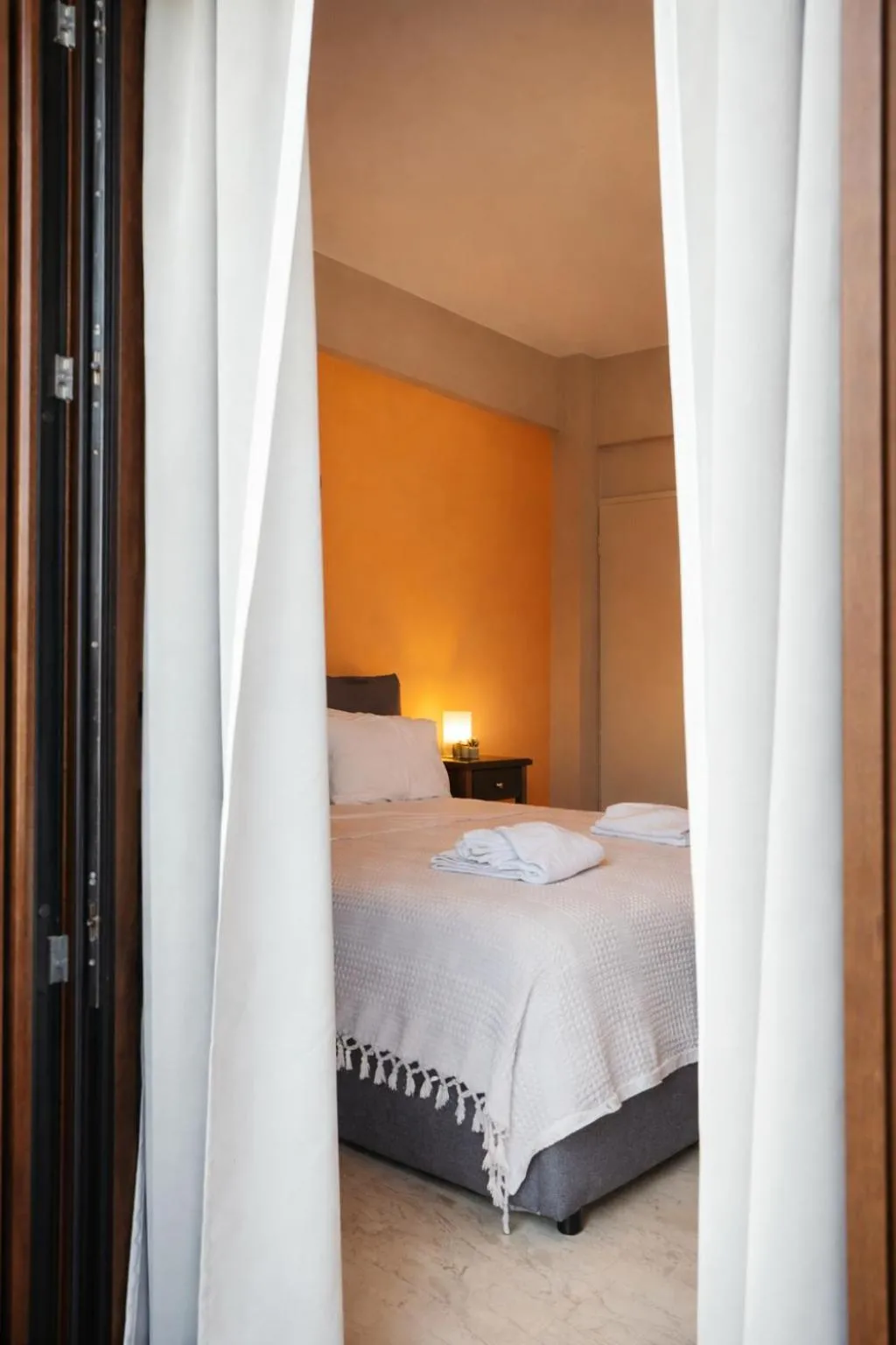 Bedroom, Bed in Villa Fotini