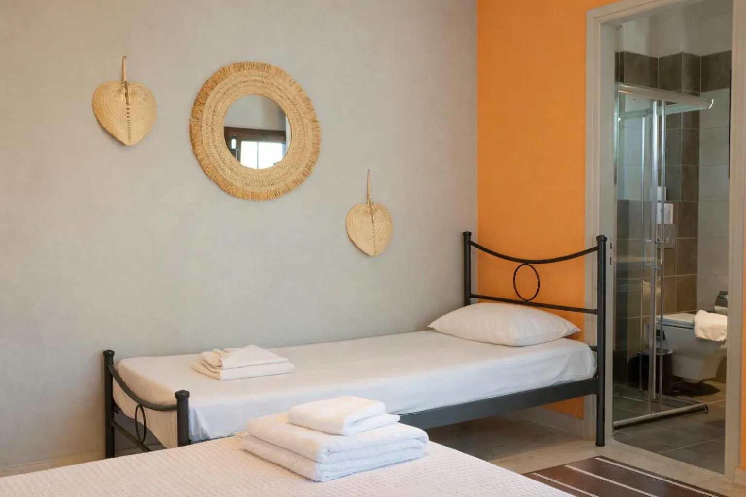 Bed in Villa Fotini