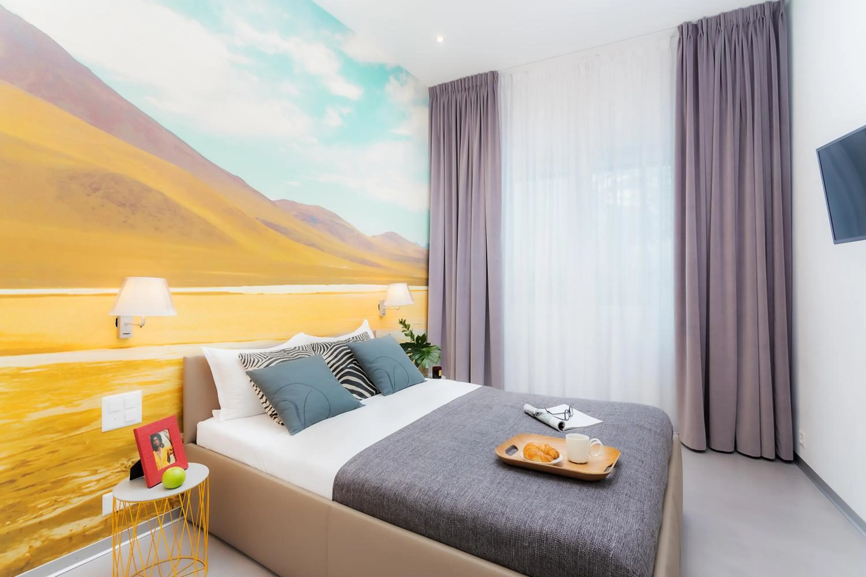 Photo of the whole room, Bed in VISIONAPARTMENTS Rue des Communaux - contactless check-in