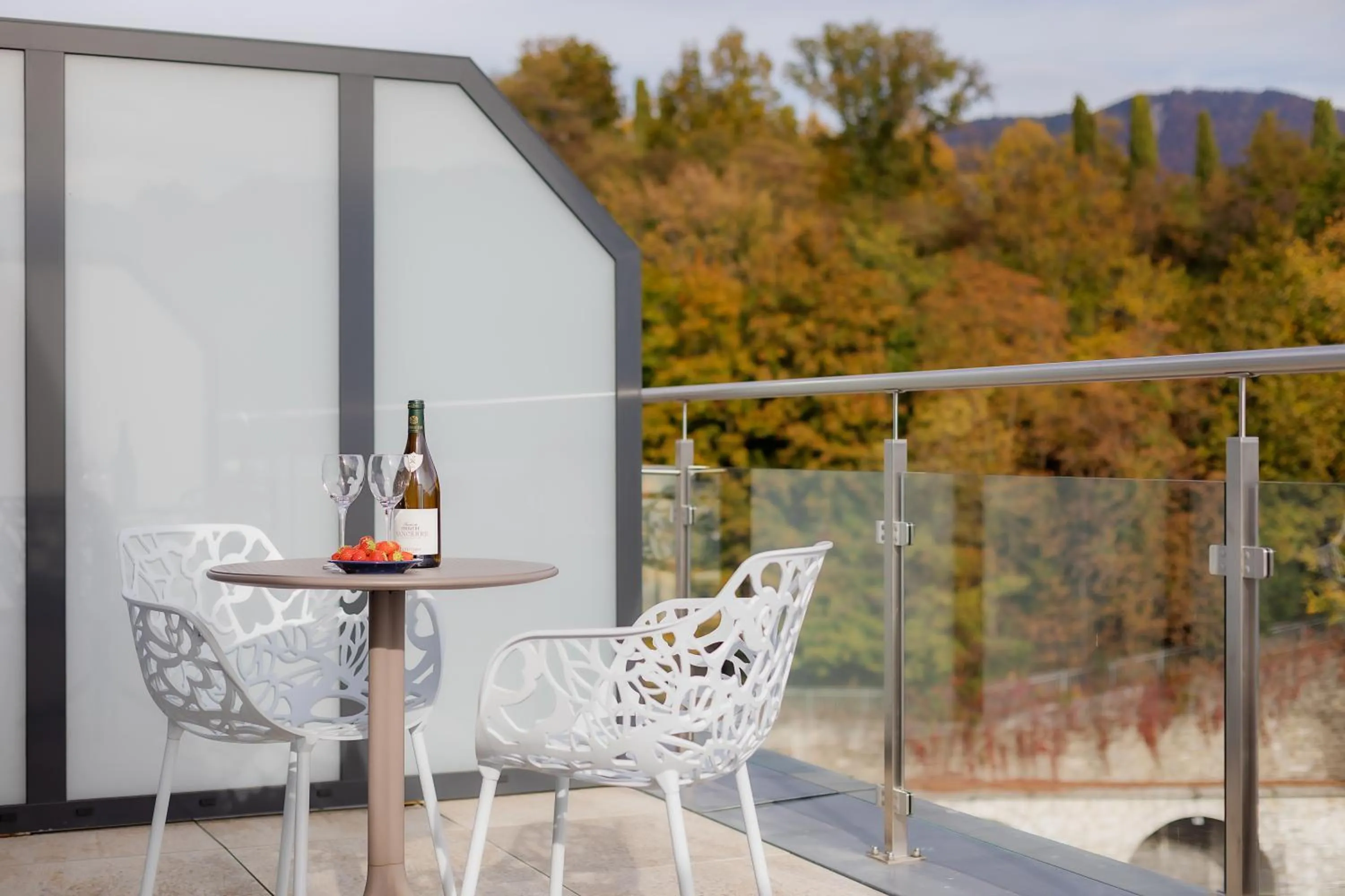 Balcony/Terrace in VISIONAPARTMENTS Rue des Communaux - contactless check-in