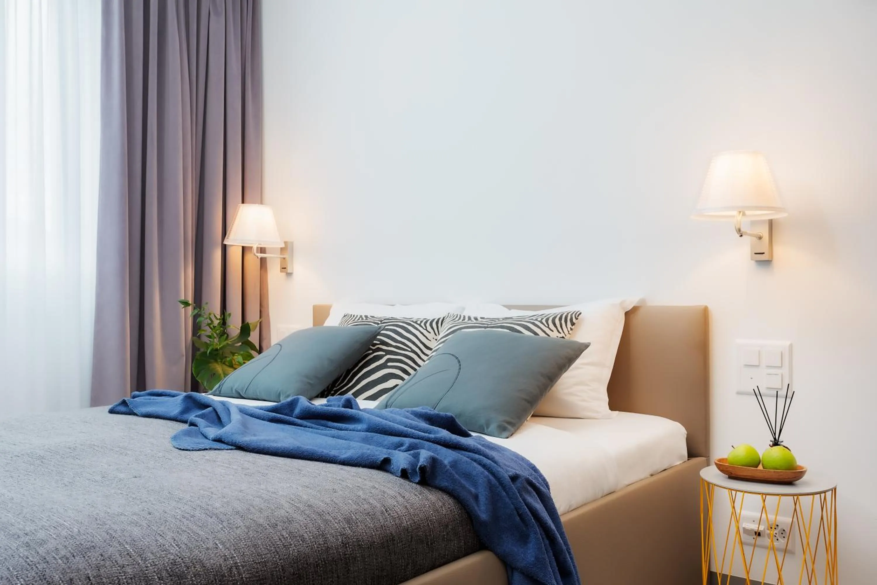Bedroom, Bed in VISIONAPARTMENTS Rue des Communaux - contactless check-in