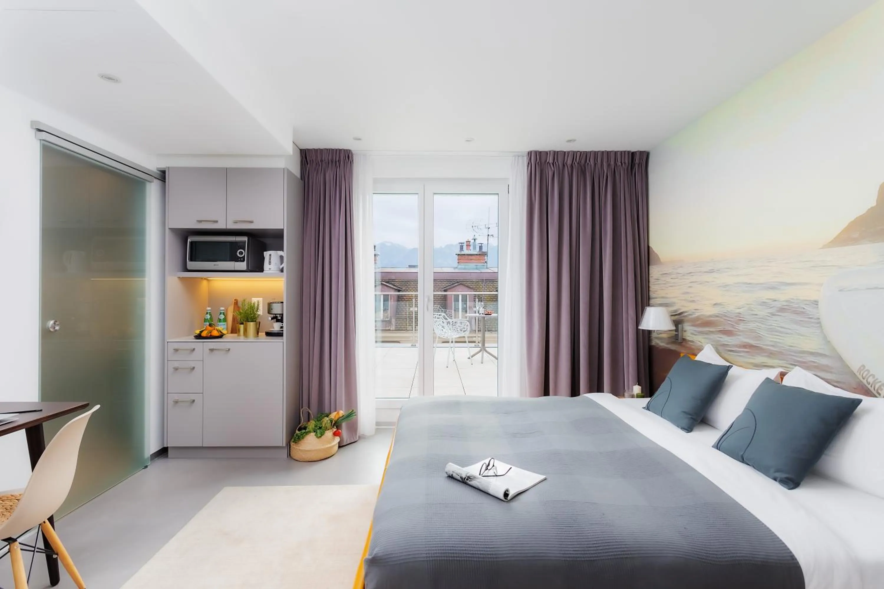 Photo of the whole room, Bed in VISIONAPARTMENTS Rue des Communaux - contactless check-in