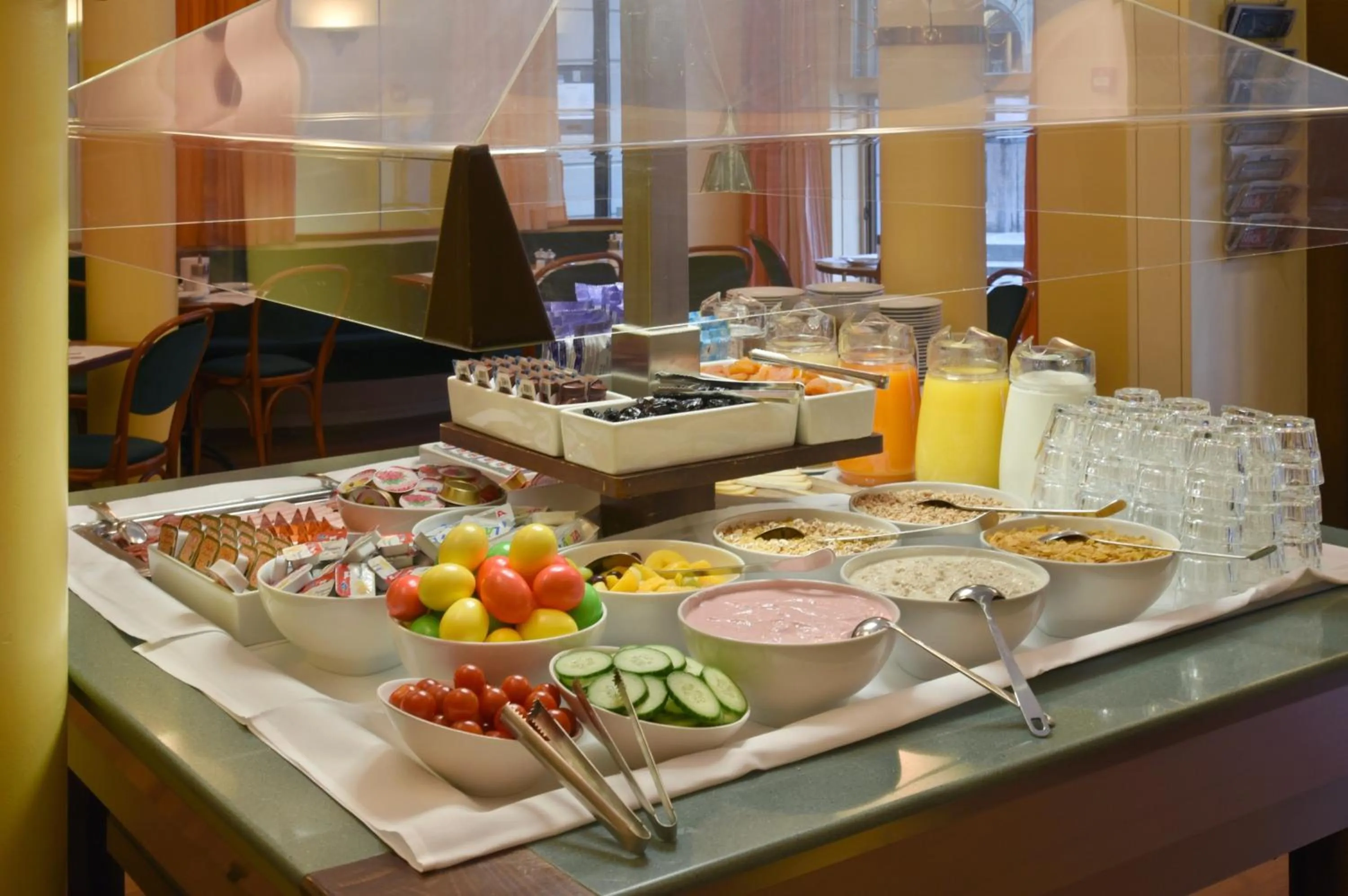Buffet breakfast in Altstadt Hotel Krone Luzern