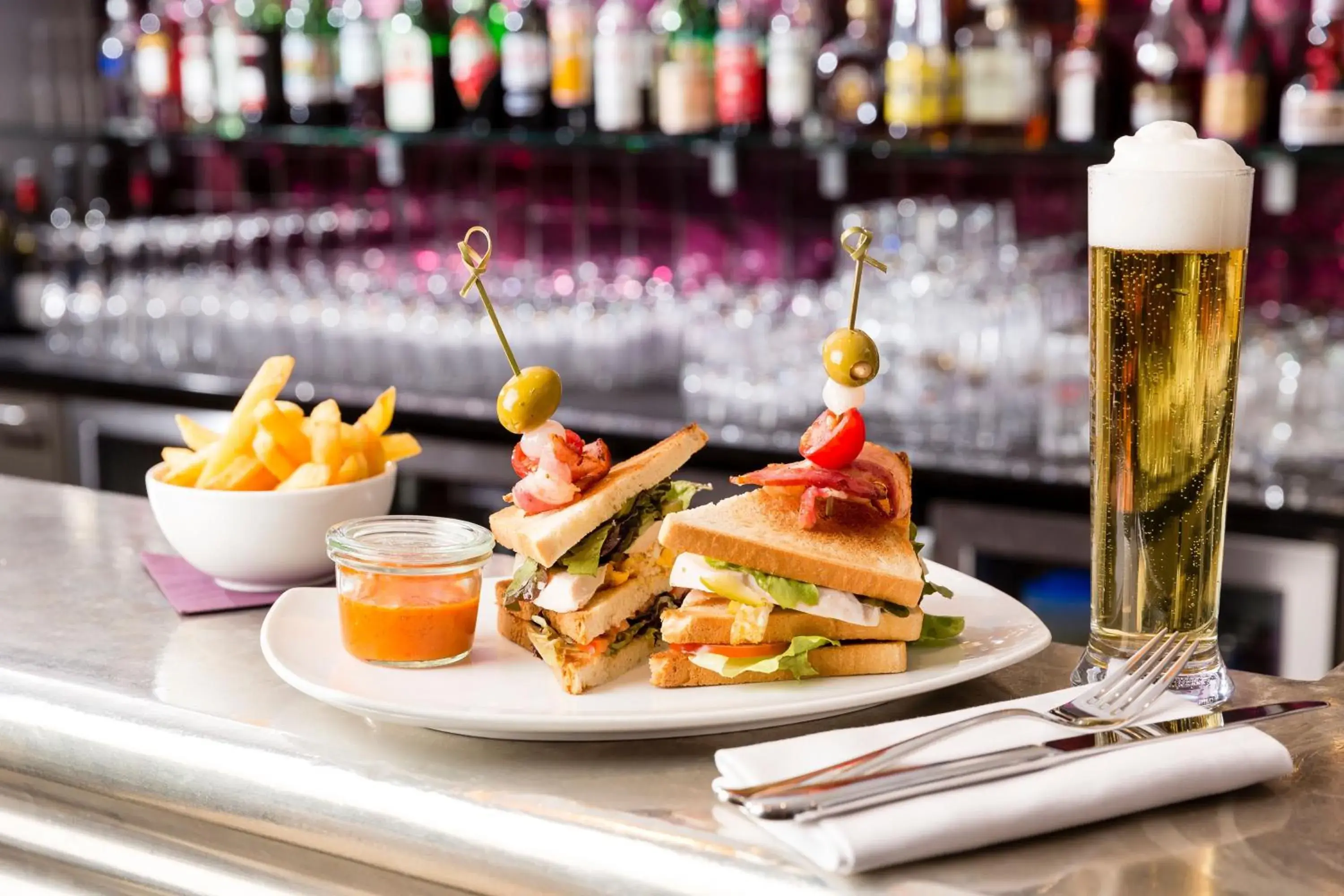 Food close-up in Hotel Arte Food close-up in Hotel Arte