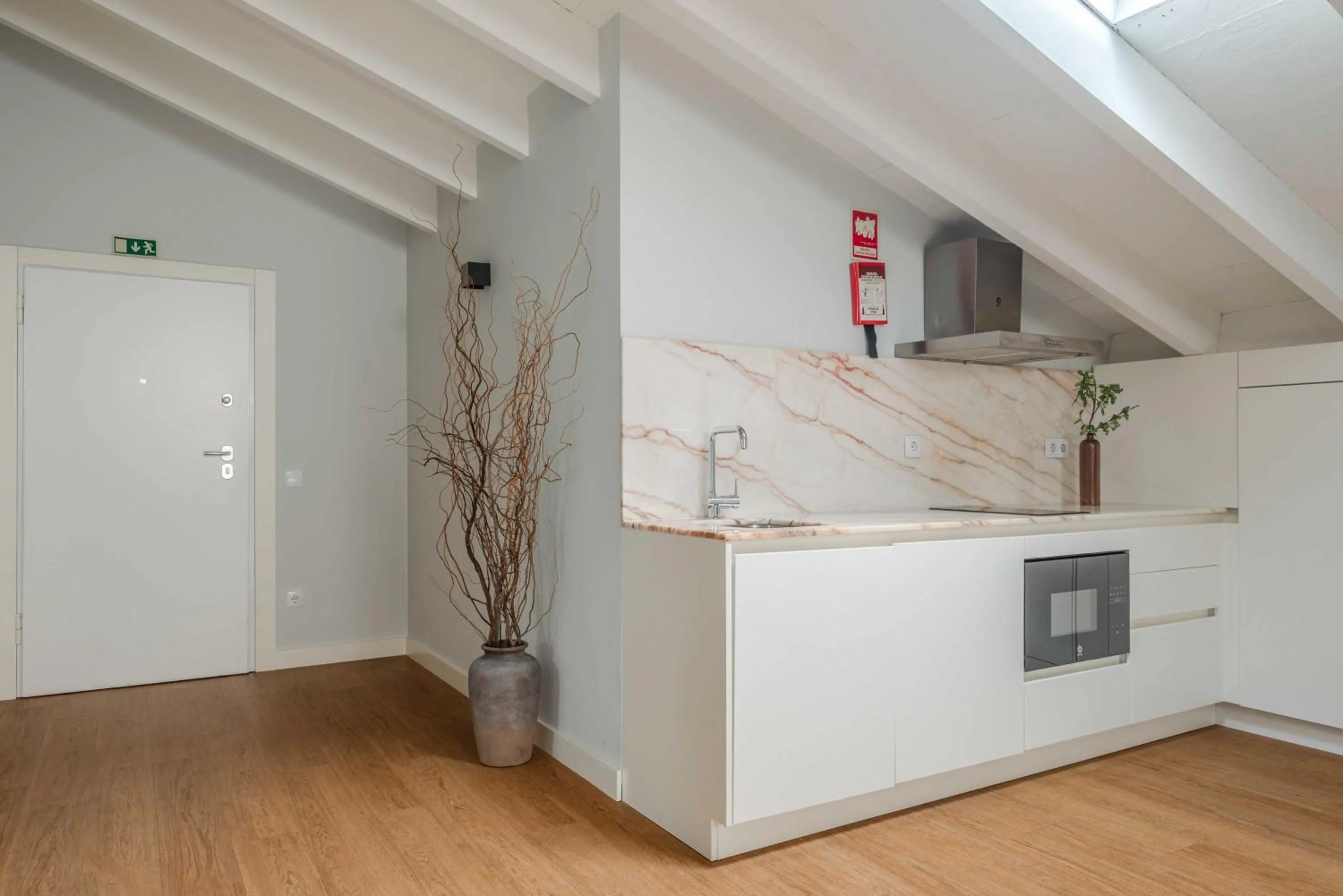 Kitchen or kitchenette in Uma Formosa Apartments