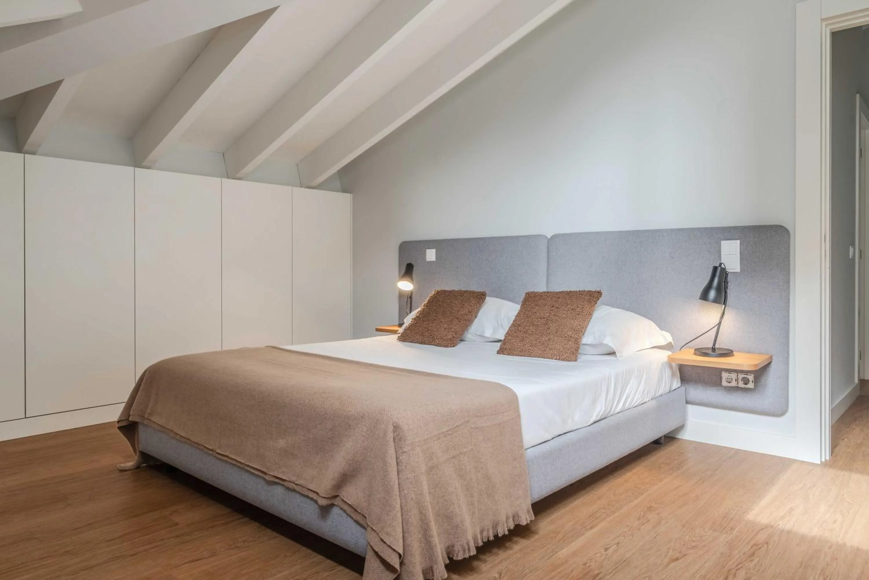 Bed in Uma Formosa Apartments