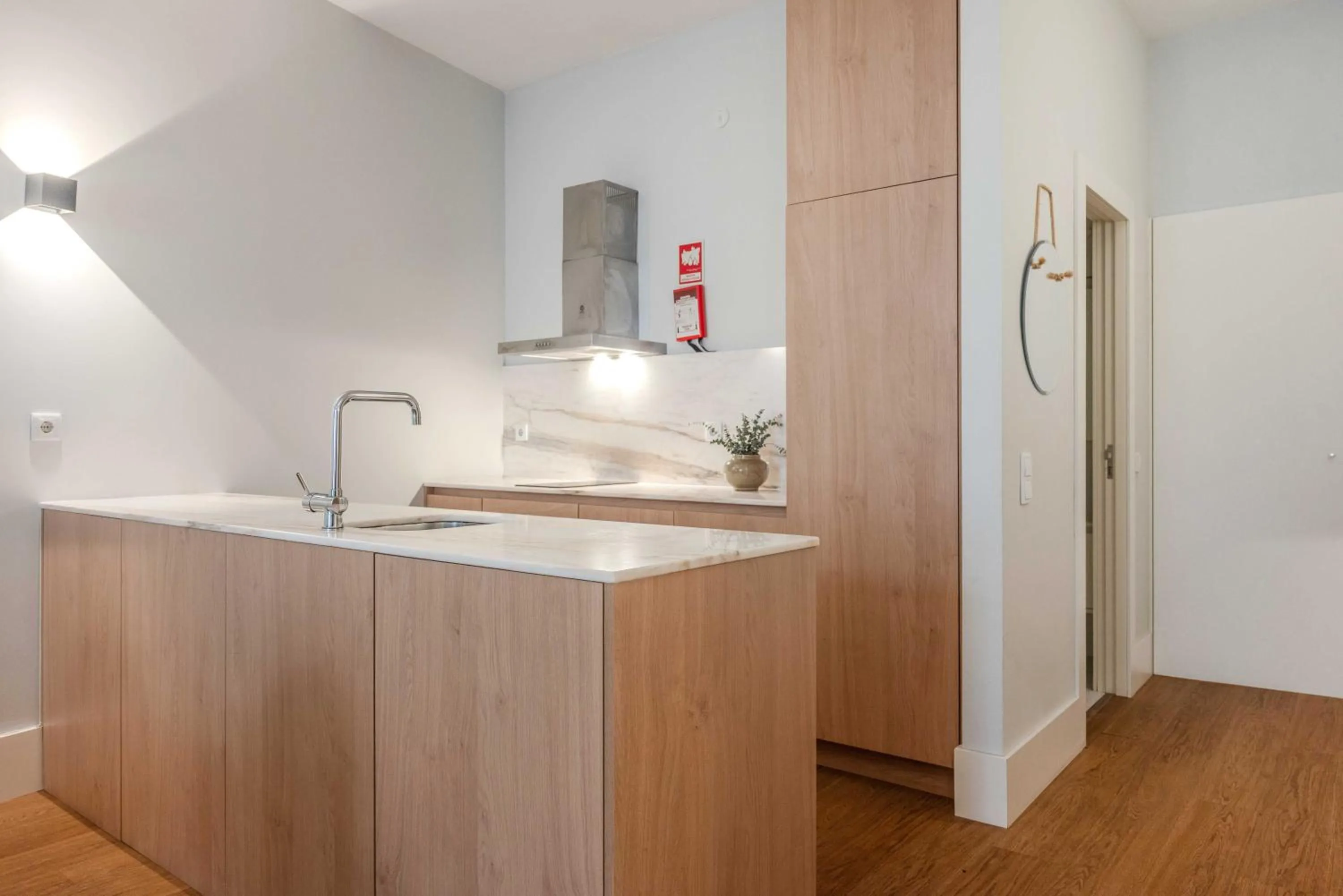 Kitchen or kitchenette in Uma Formosa Apartments
