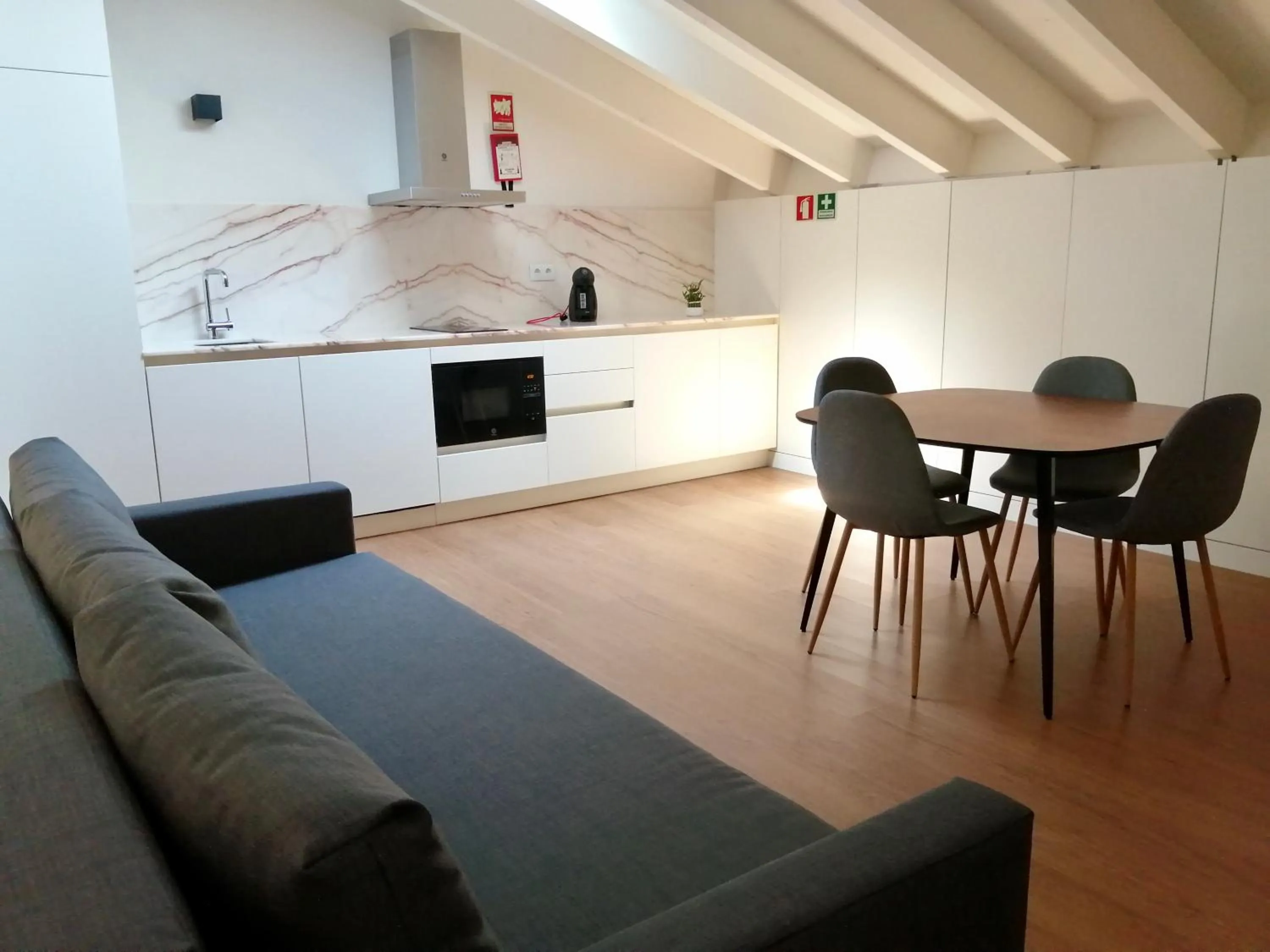 Kitchen or kitchenette in Uma Formosa Apartments