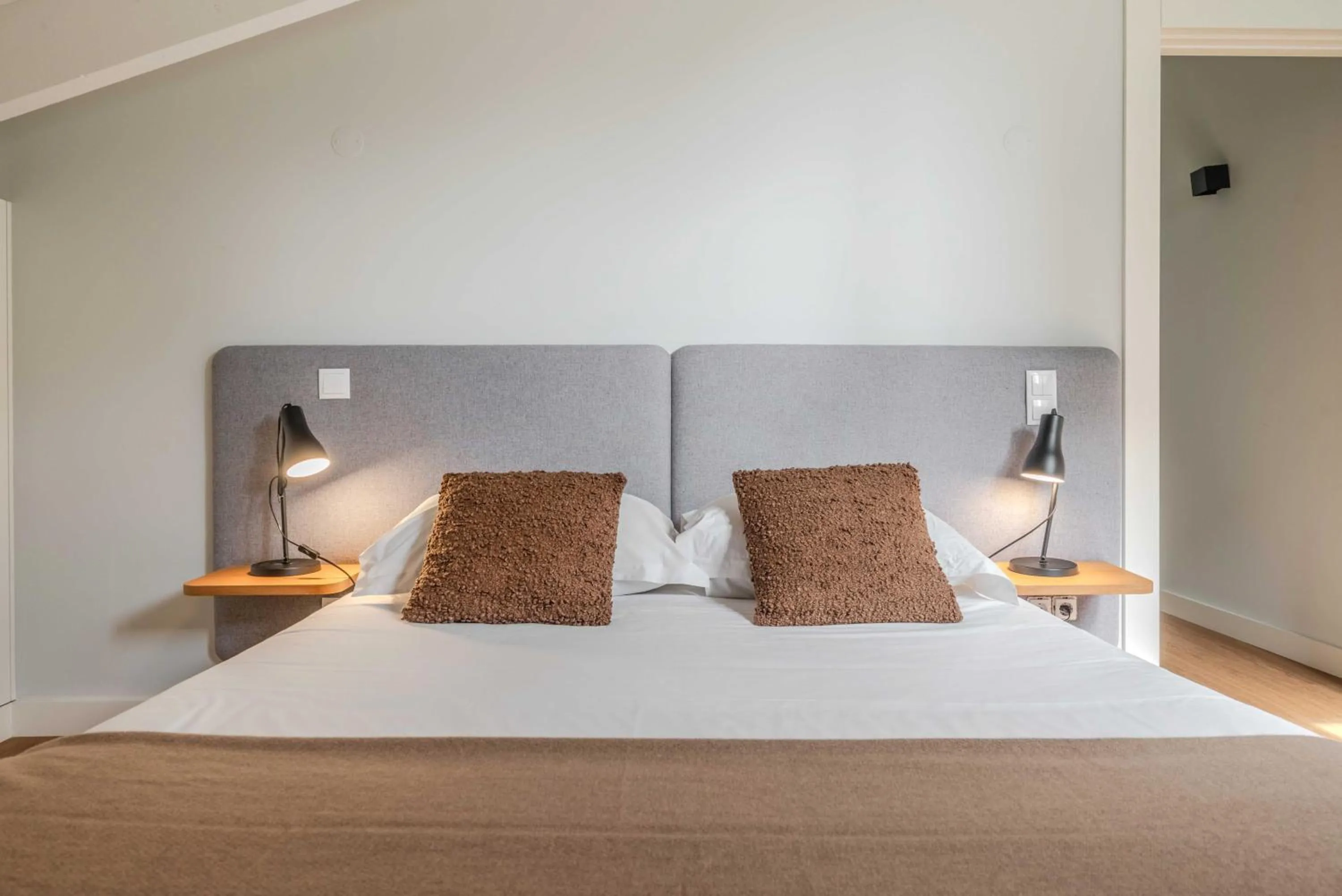 Bed in Uma Formosa Apartments