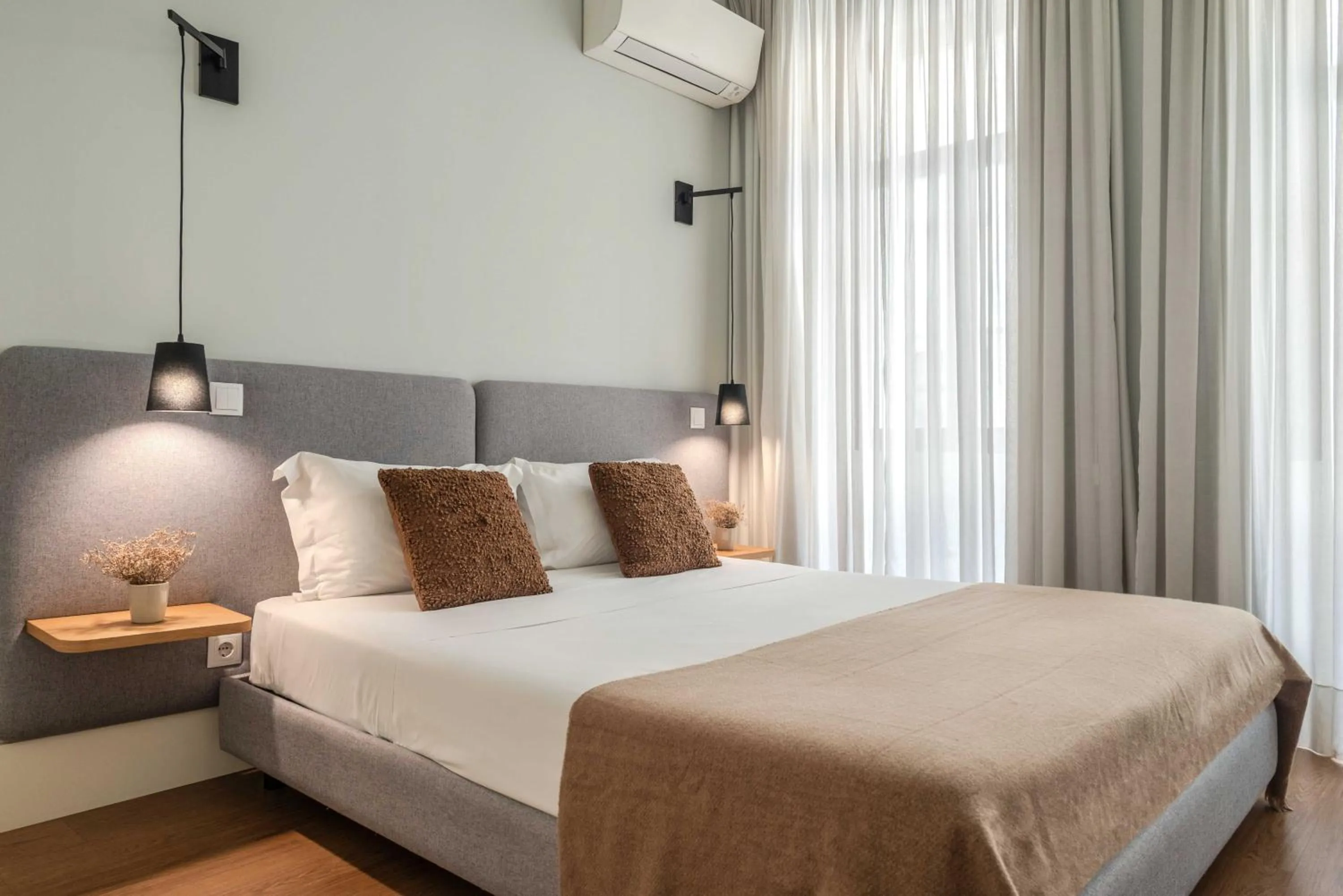 Bed in Uma Formosa Apartments