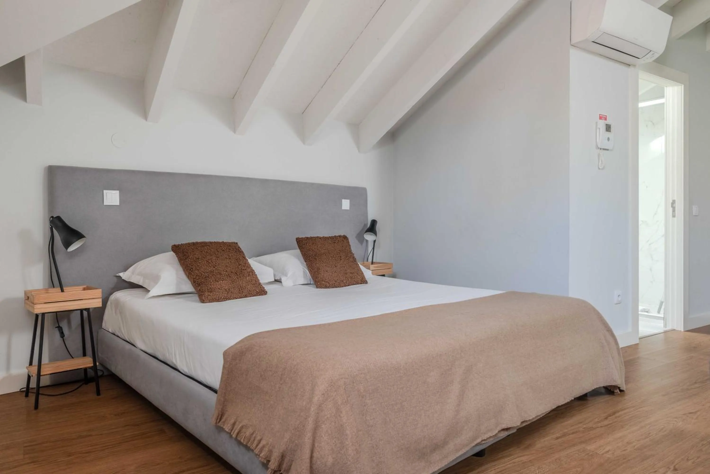 Bed in Uma Formosa Apartments