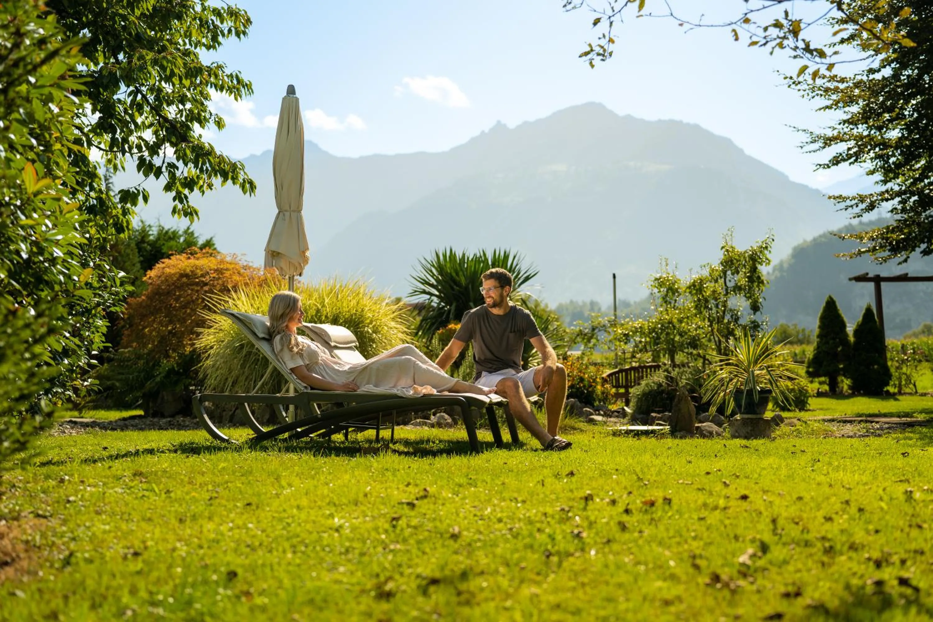 Garden in SALZANO Hotel - Spa - Restaurant