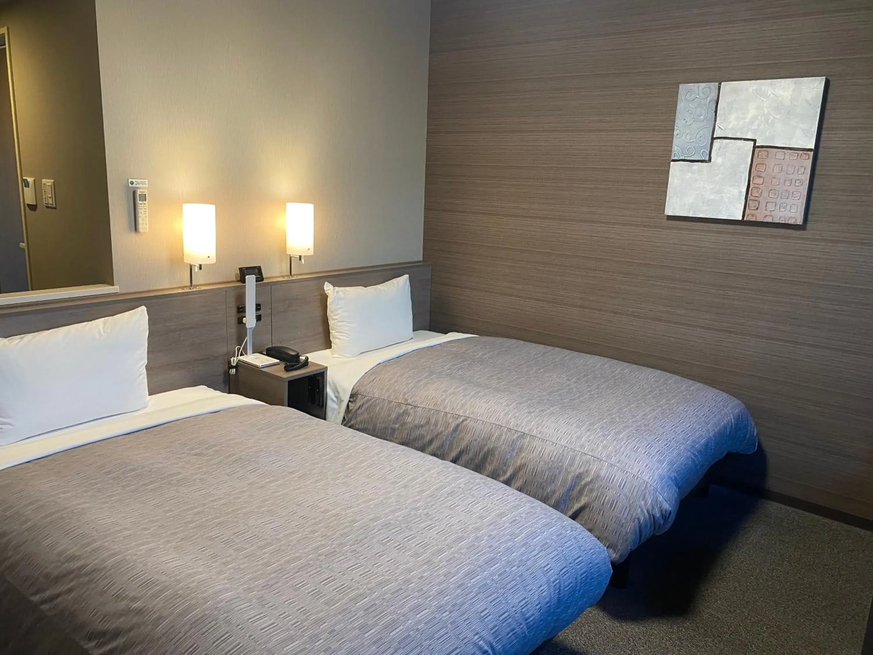 Comfort Twin Room - single occupancy - Non-Smoking in Hotel Route-Inn Ichihara Comfort Twin Room - single occupancy - Non-Smoking in Hotel Route-Inn Ichihara
