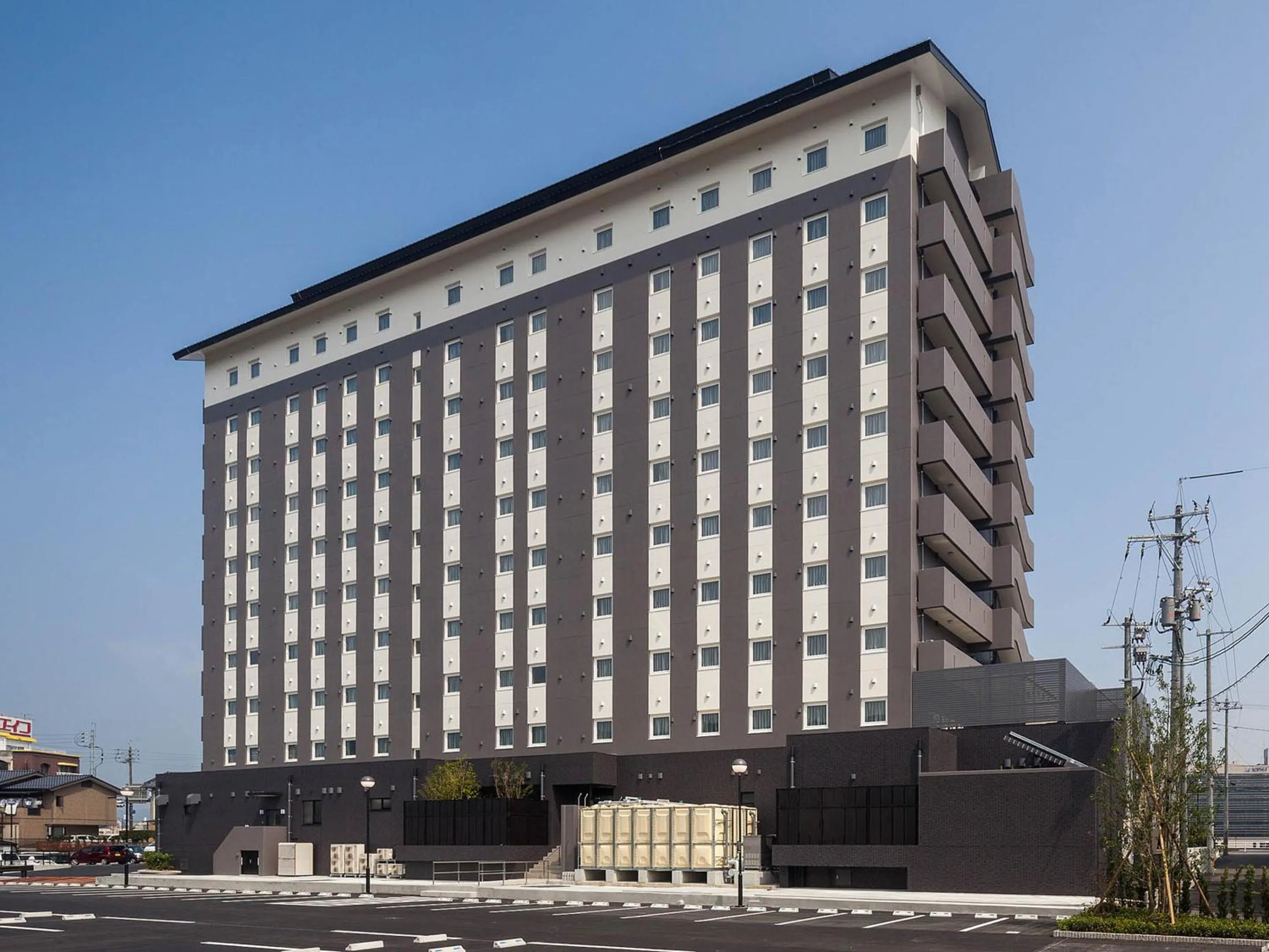 Property building in Hotel Route-Inn Tsuyama Ekimae