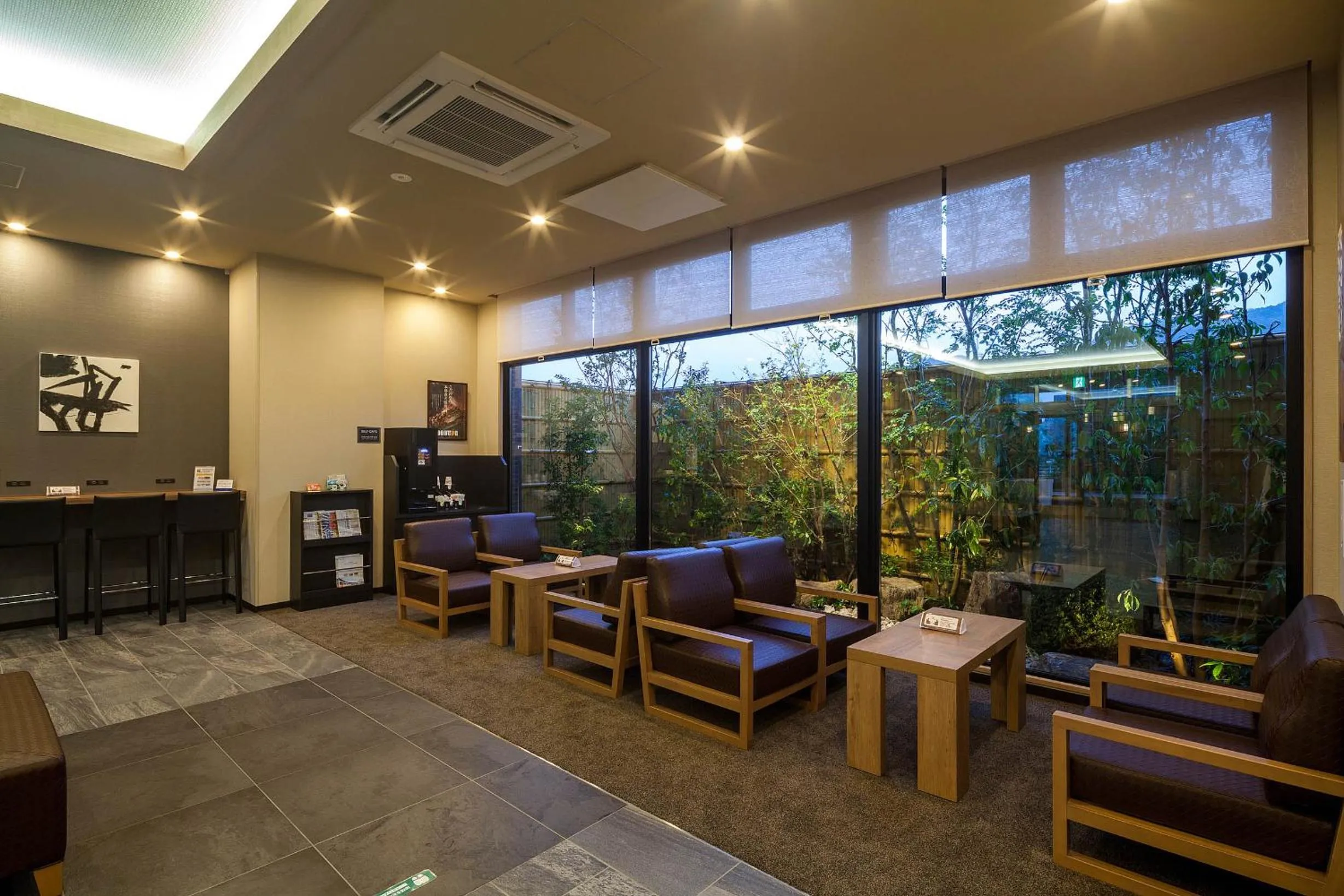 Lobby or reception in Hotel Route-Inn Tsuyama Ekimae