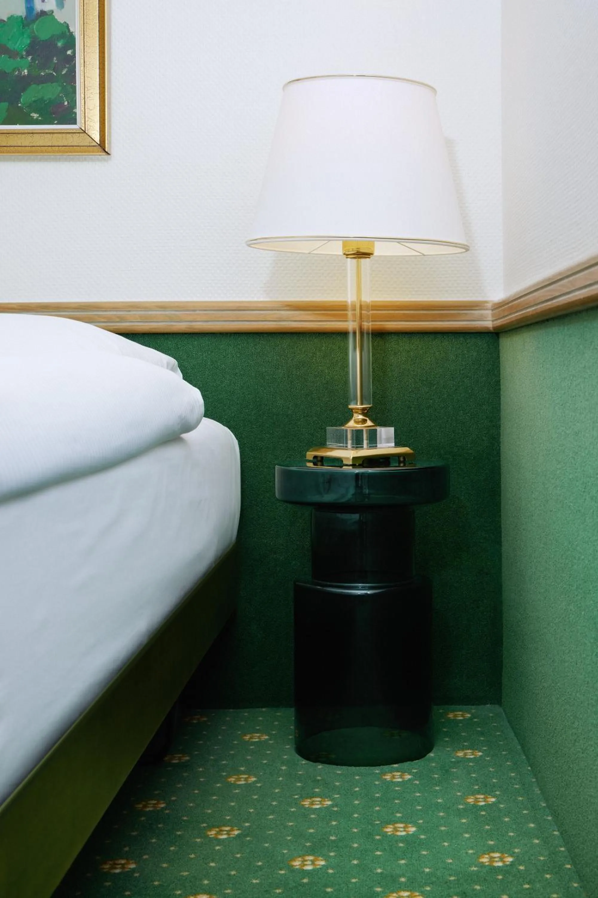 Bed in Hotel Arlette beim Hauptbahnhof