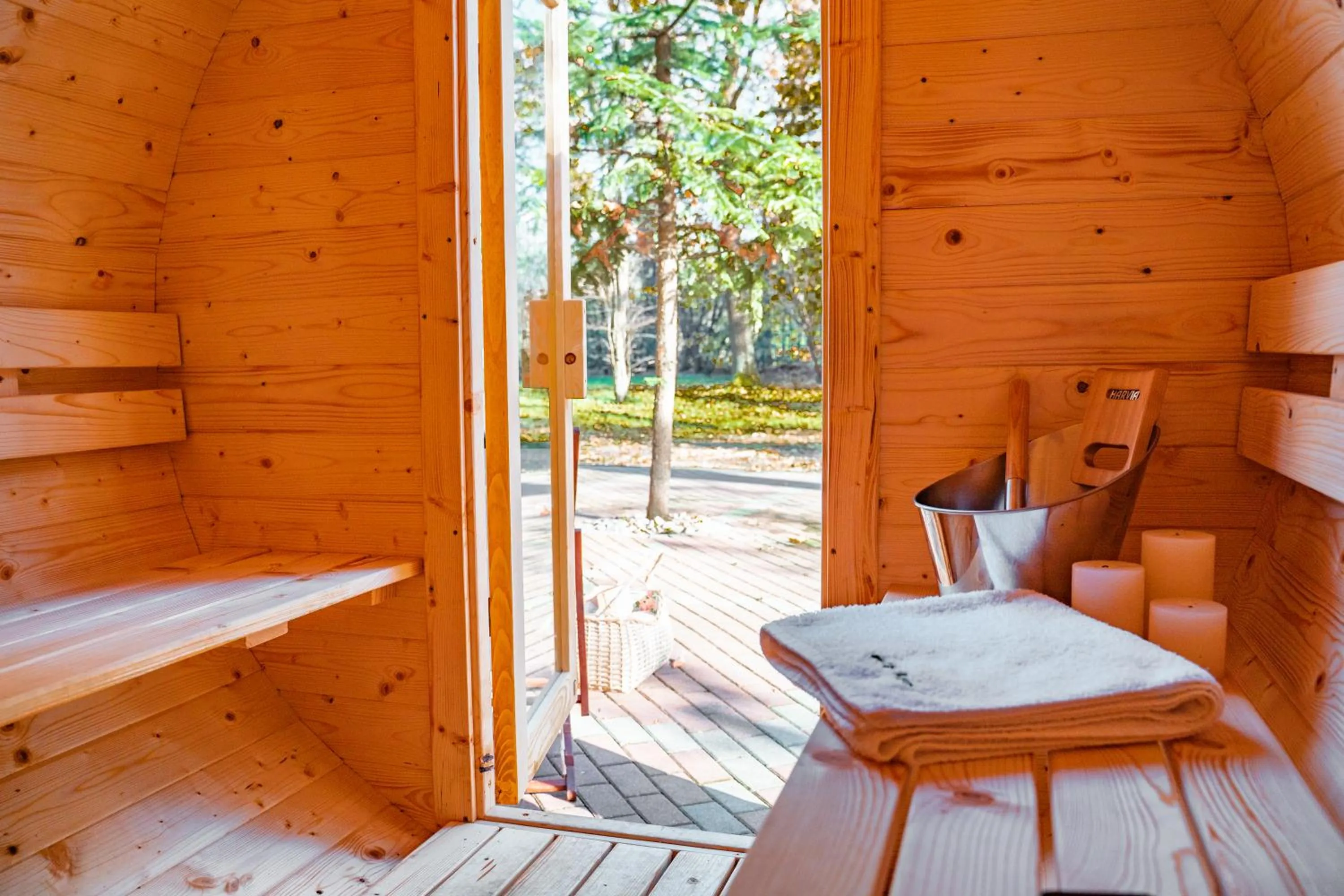 Sauna in Apartamenty wśród drzew River Park SAUNA