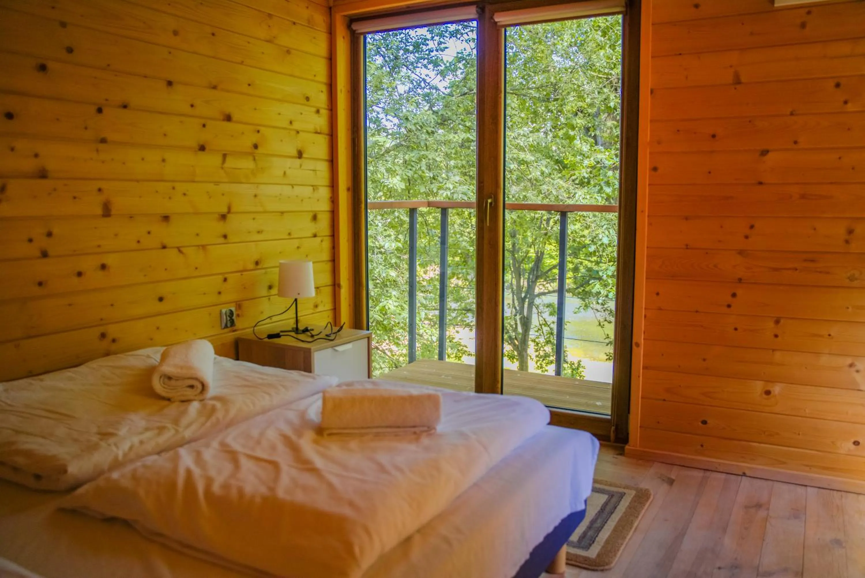 Photo of the whole room, Bed in Apartamenty wśród drzew River Park SAUNA