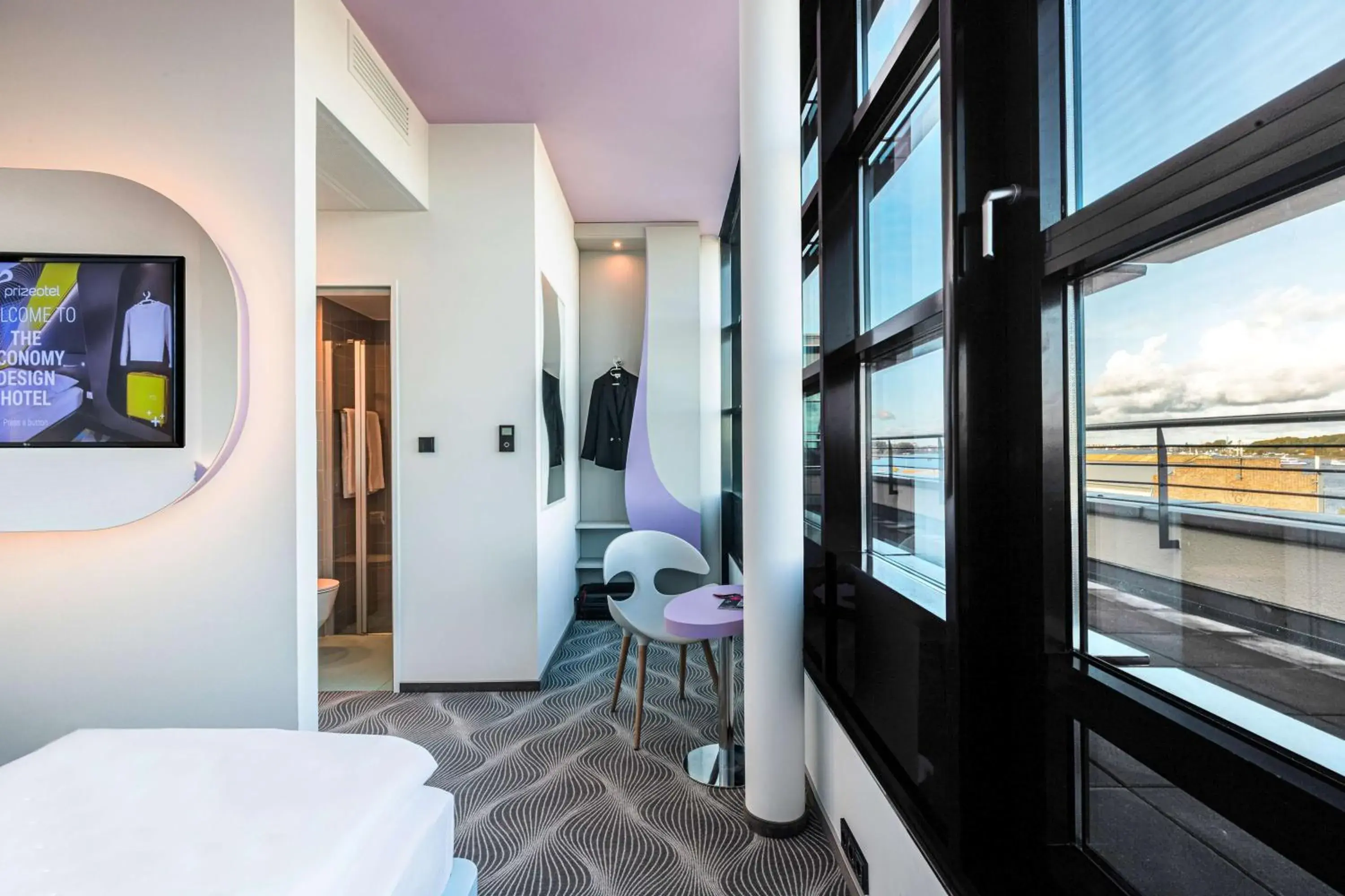 View (from property/room), Bed in Prize by Radisson, Rostock City View (from property/room), Bed in Prize by Radisson, Rostock City