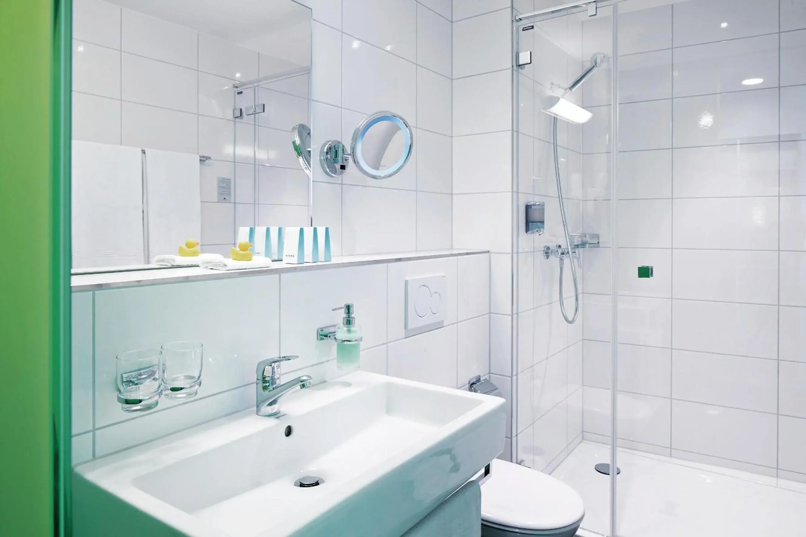 Shower in Sorell Hotel Rütli Niederdorf Zürich Shower in Sorell Hotel Rütli Niederdorf Zürich