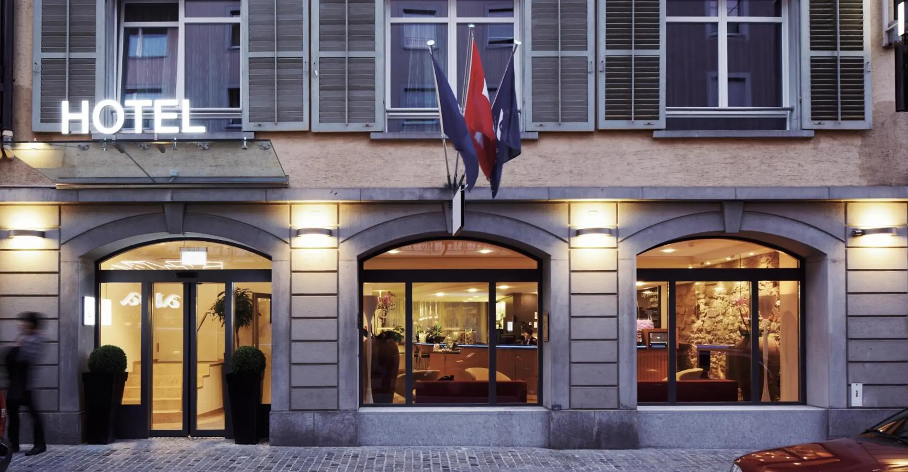 Property building in Sorell Hotel Rütli Niederdorf Zürich Property building in Sorell Hotel Rütli Niederdorf Zürich