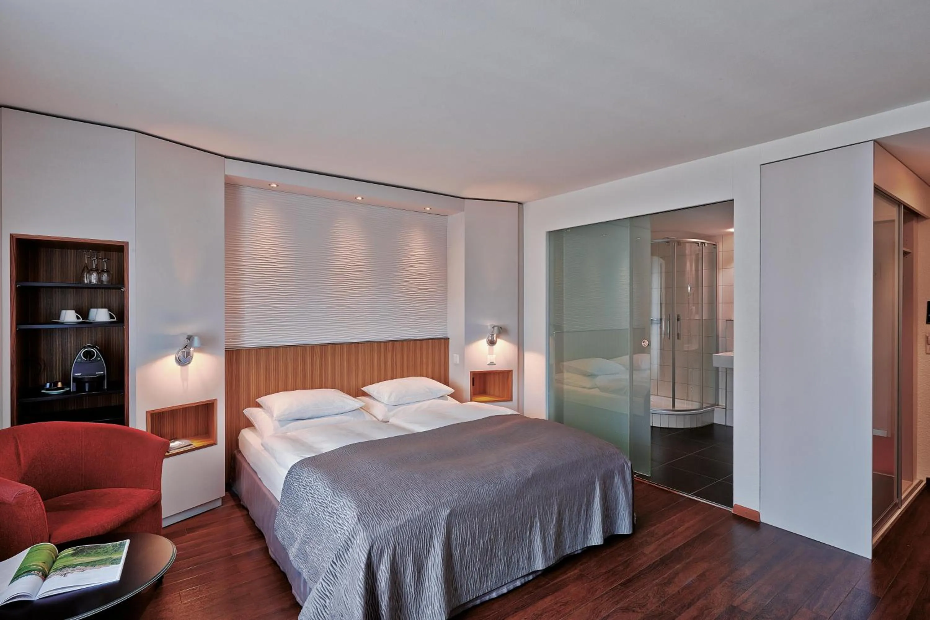 Bed in Sorell Hotel Rütli Niederdorf Zürich