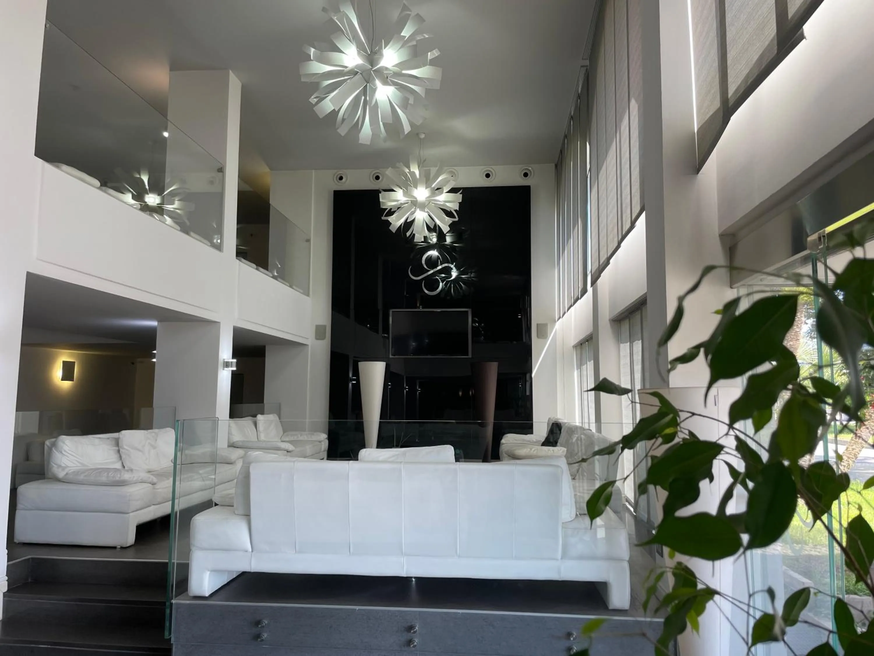 Lobby or reception in HOTEL QUADRIFOGLIO