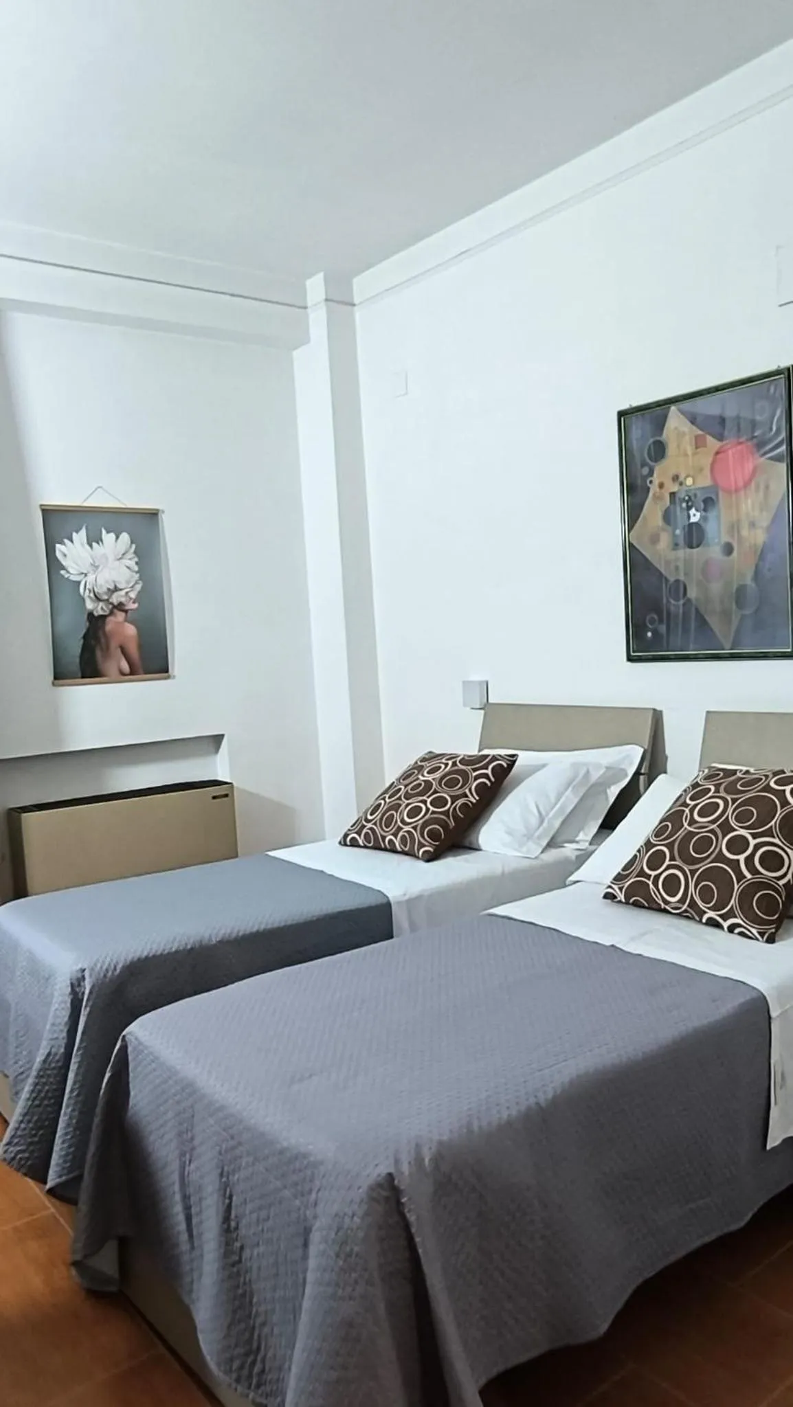 Bed in HOTEL QUADRIFOGLIO