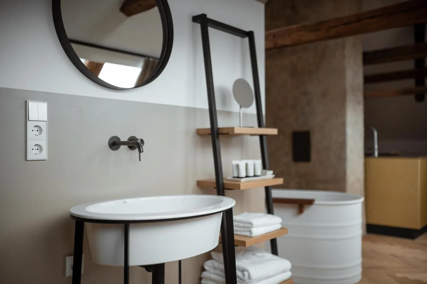 Bathroom in Castel Maurn Dolomites